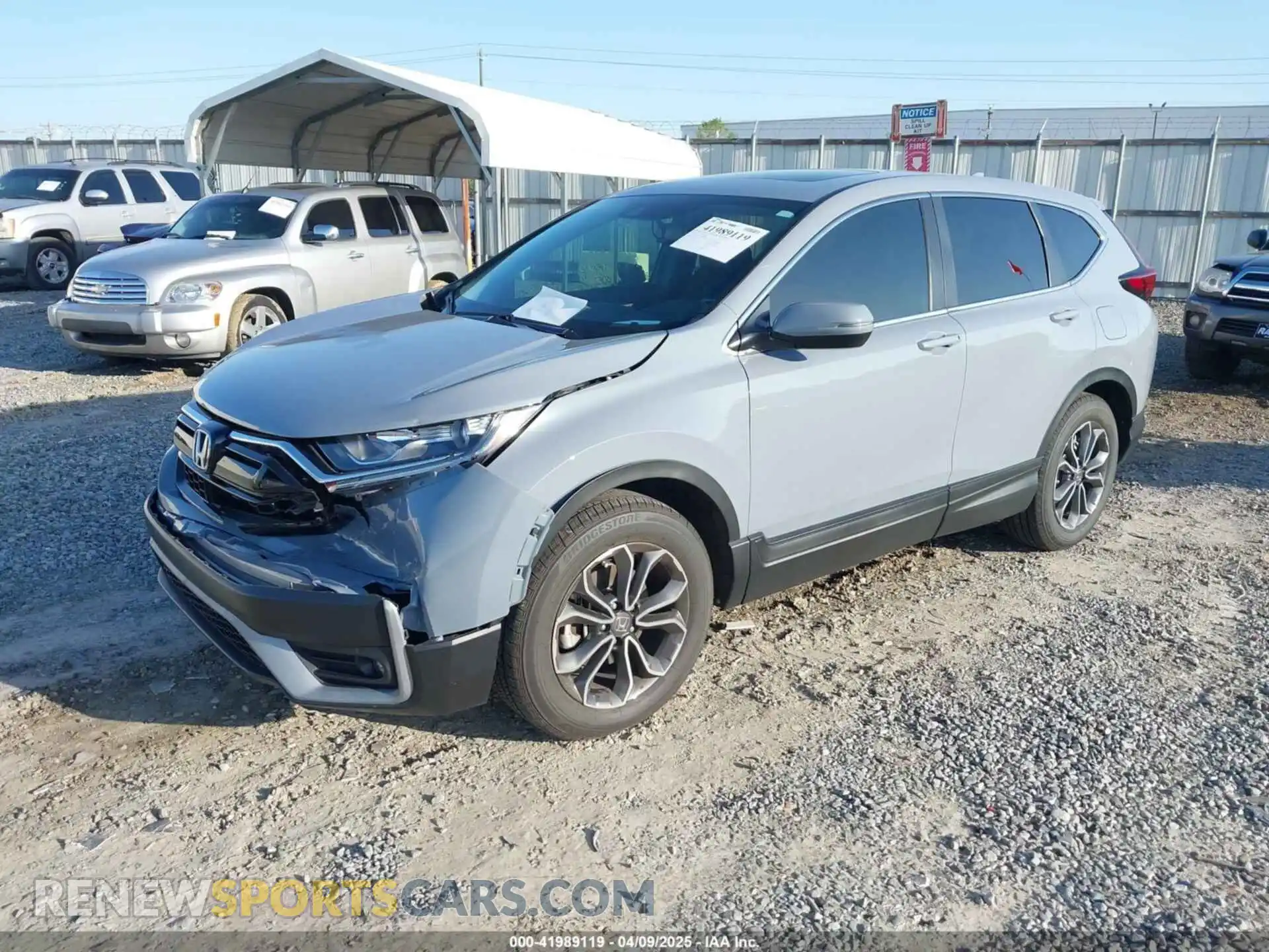 2 Photograph of a damaged car 7FARW1H82ME003726 HONDA CR-V 2021
