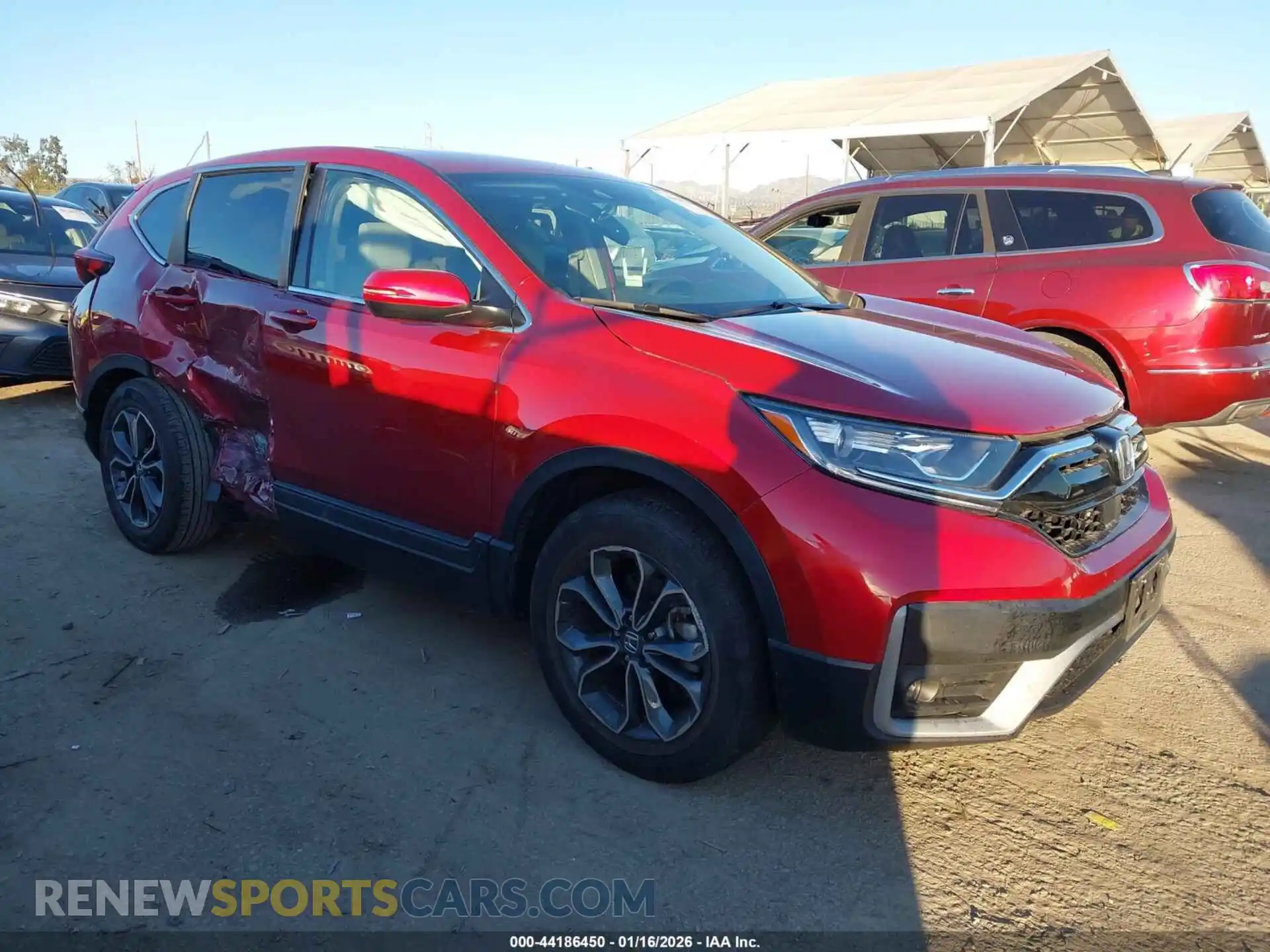 1 Photograph of a damaged car 7FARW1H82ME018145 HONDA CR-V 2021