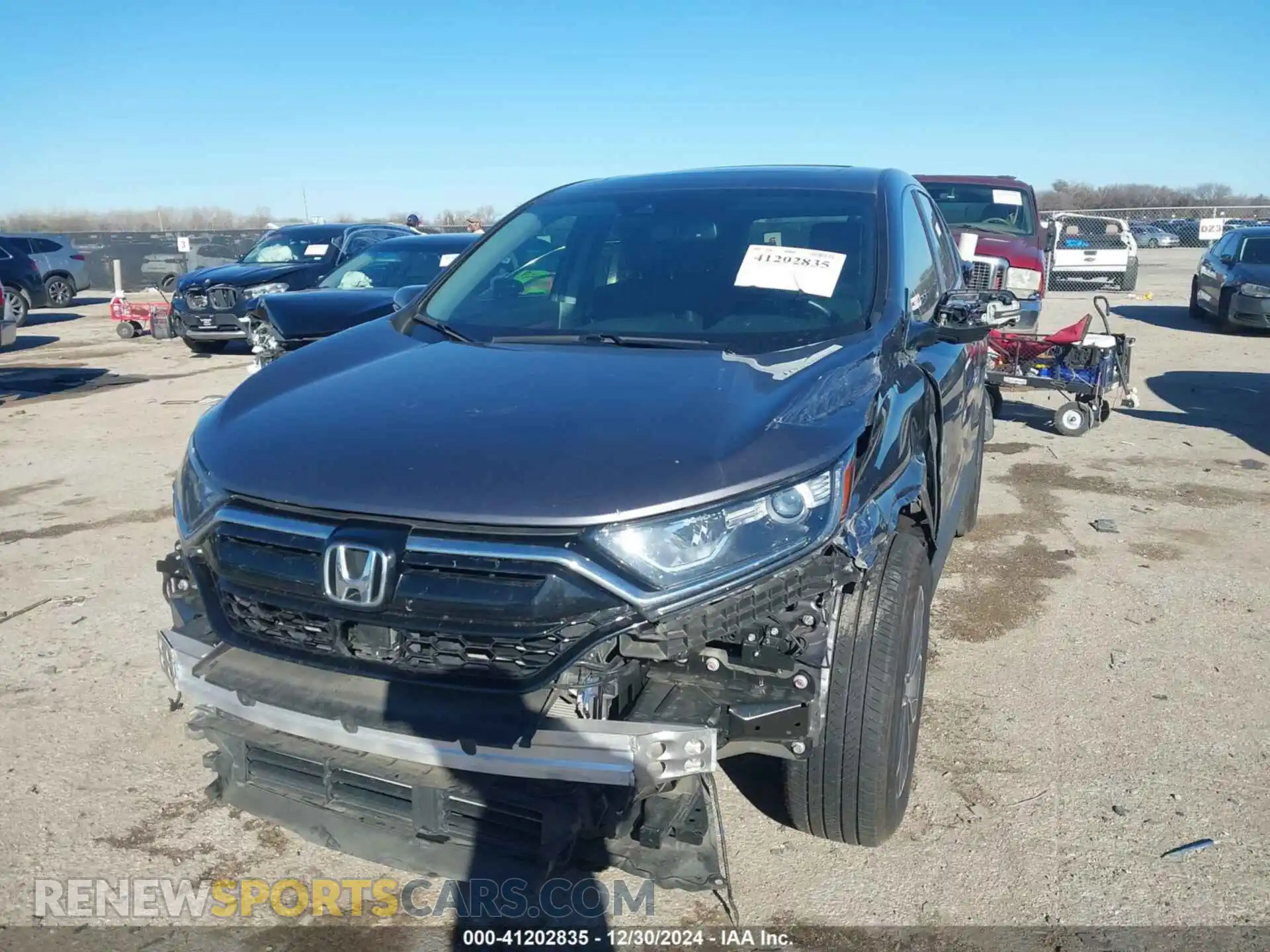 2 Photograph of a damaged car 7FARW1H82ME021532 HONDA CR-V 2021
