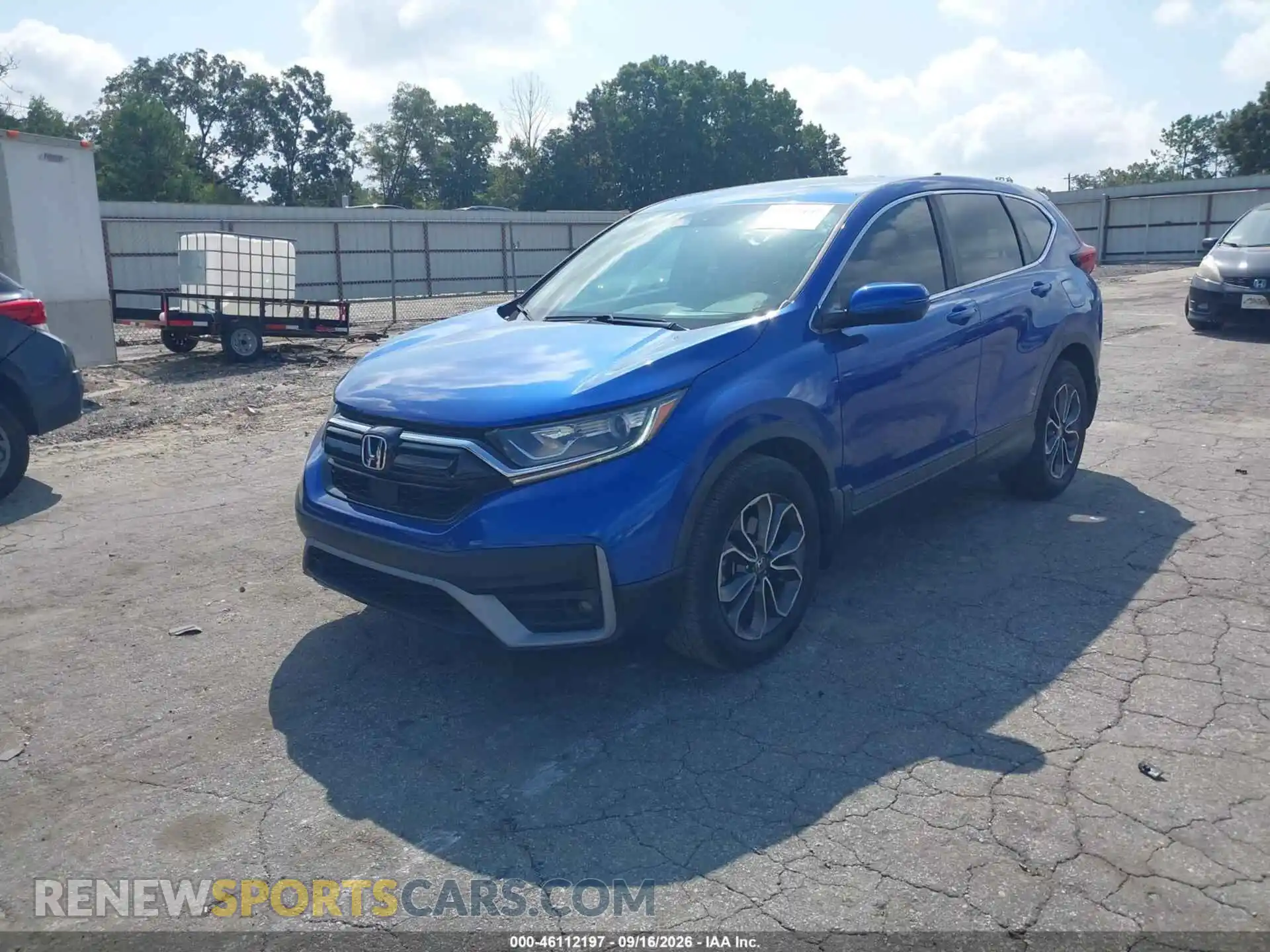 2 Photograph of a damaged car 7FARW1H87ME012096 HONDA CR-V 2021