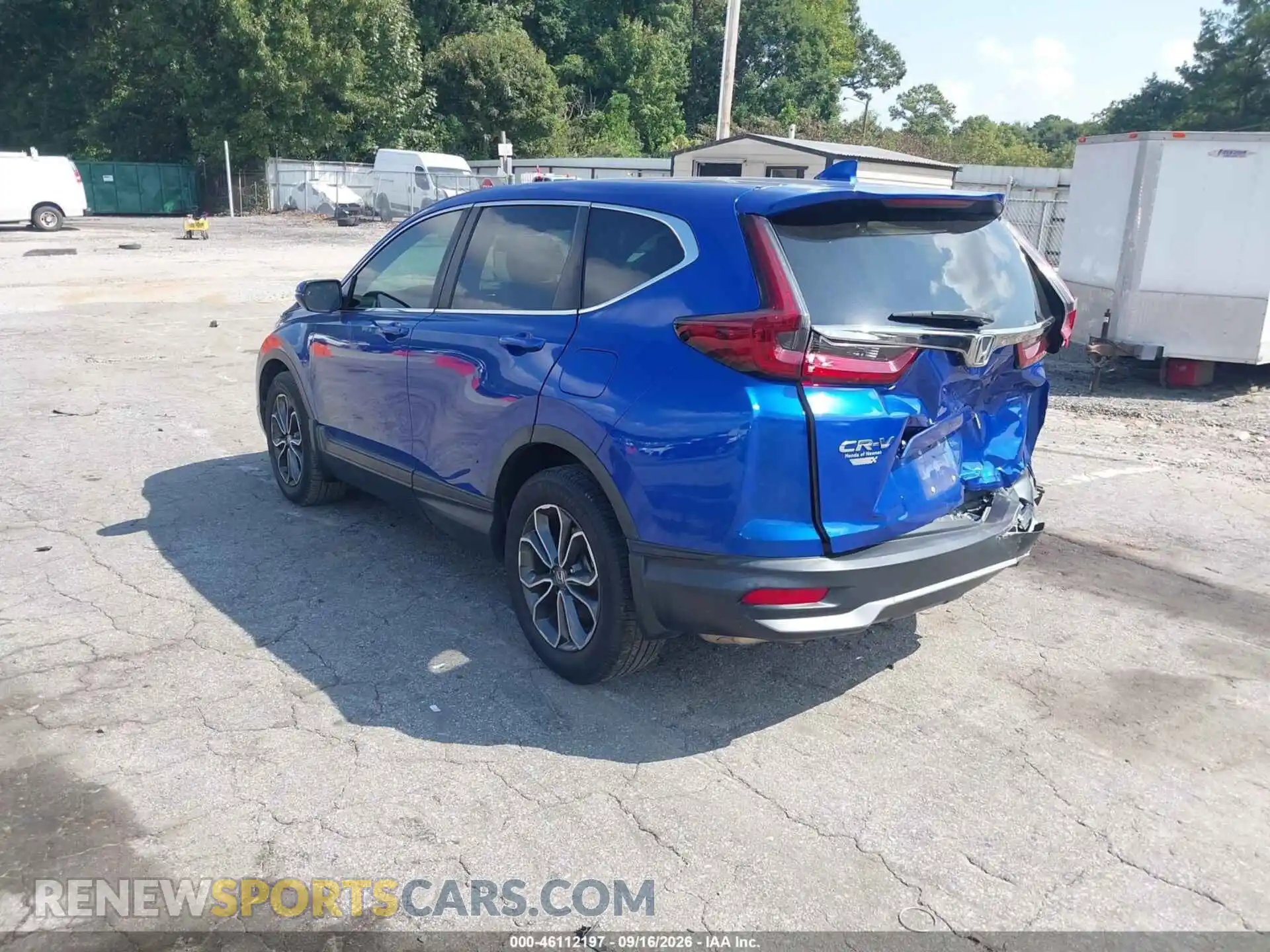 3 Photograph of a damaged car 7FARW1H87ME012096 HONDA CR-V 2021