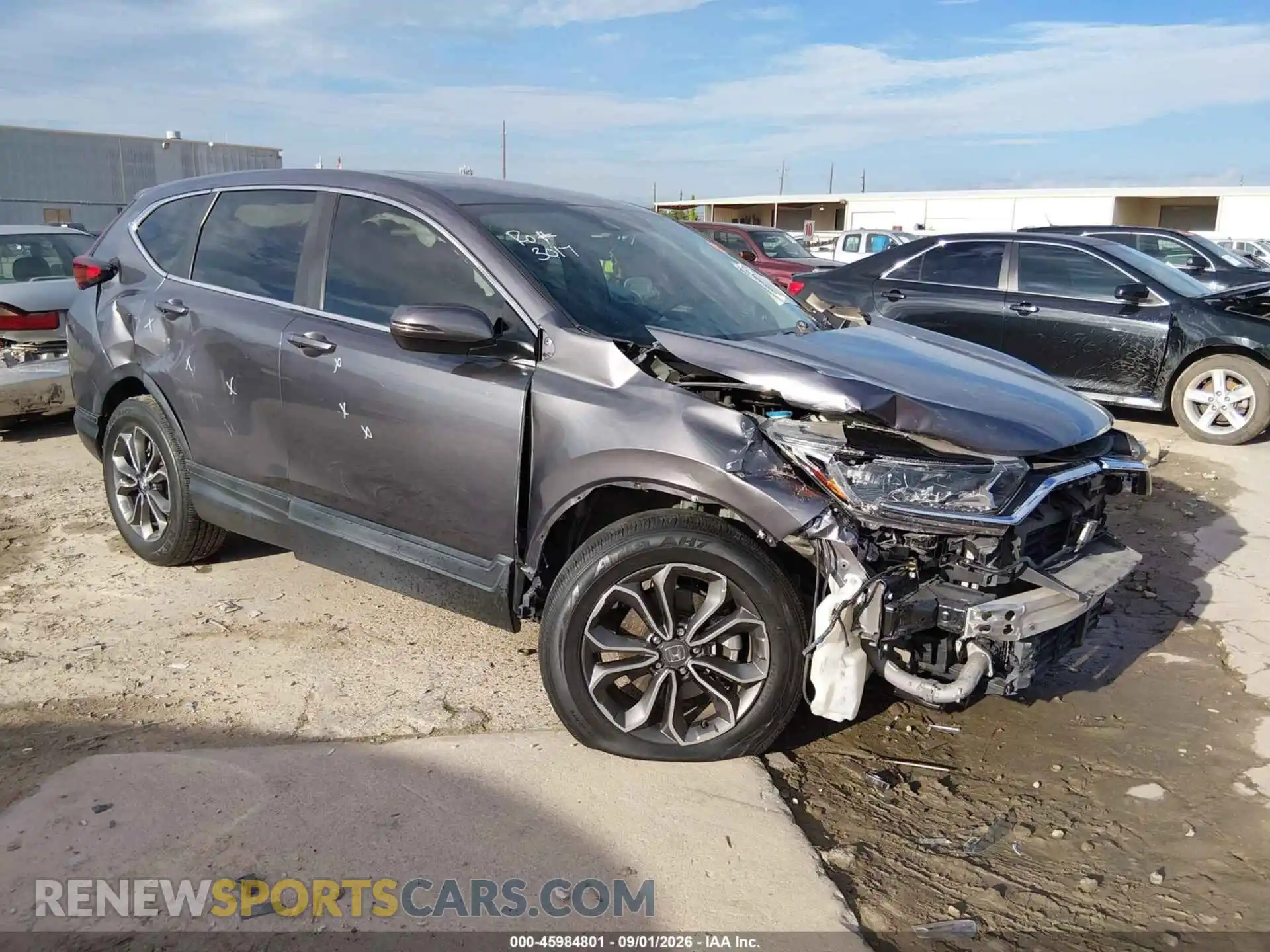 1 Photograph of a damaged car 7FARW1H88ME020031 HONDA CR-V 2021