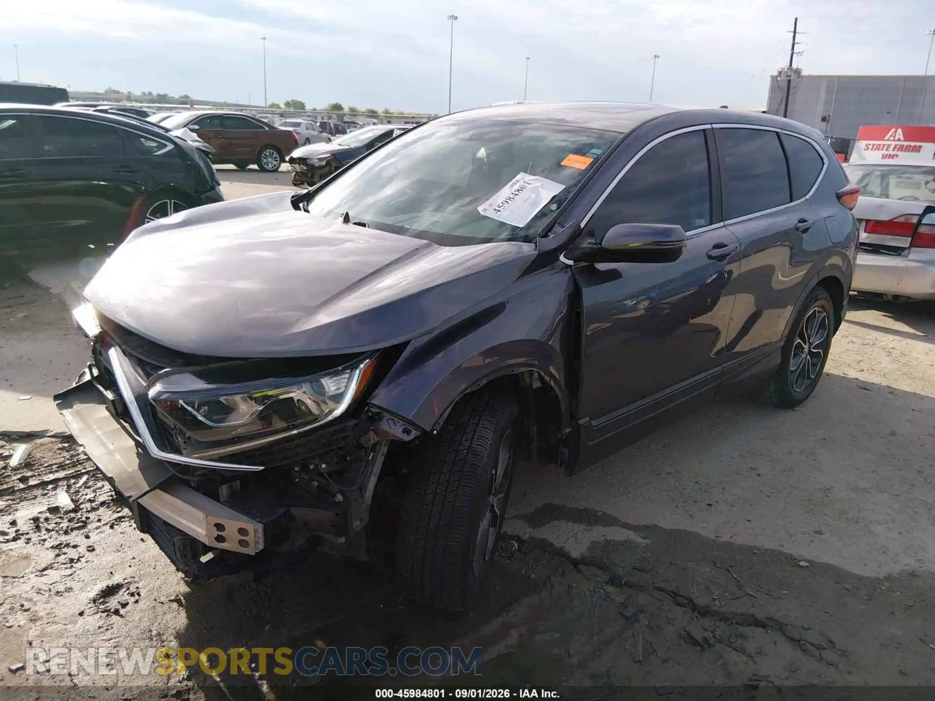 2 Photograph of a damaged car 7FARW1H88ME020031 HONDA CR-V 2021
