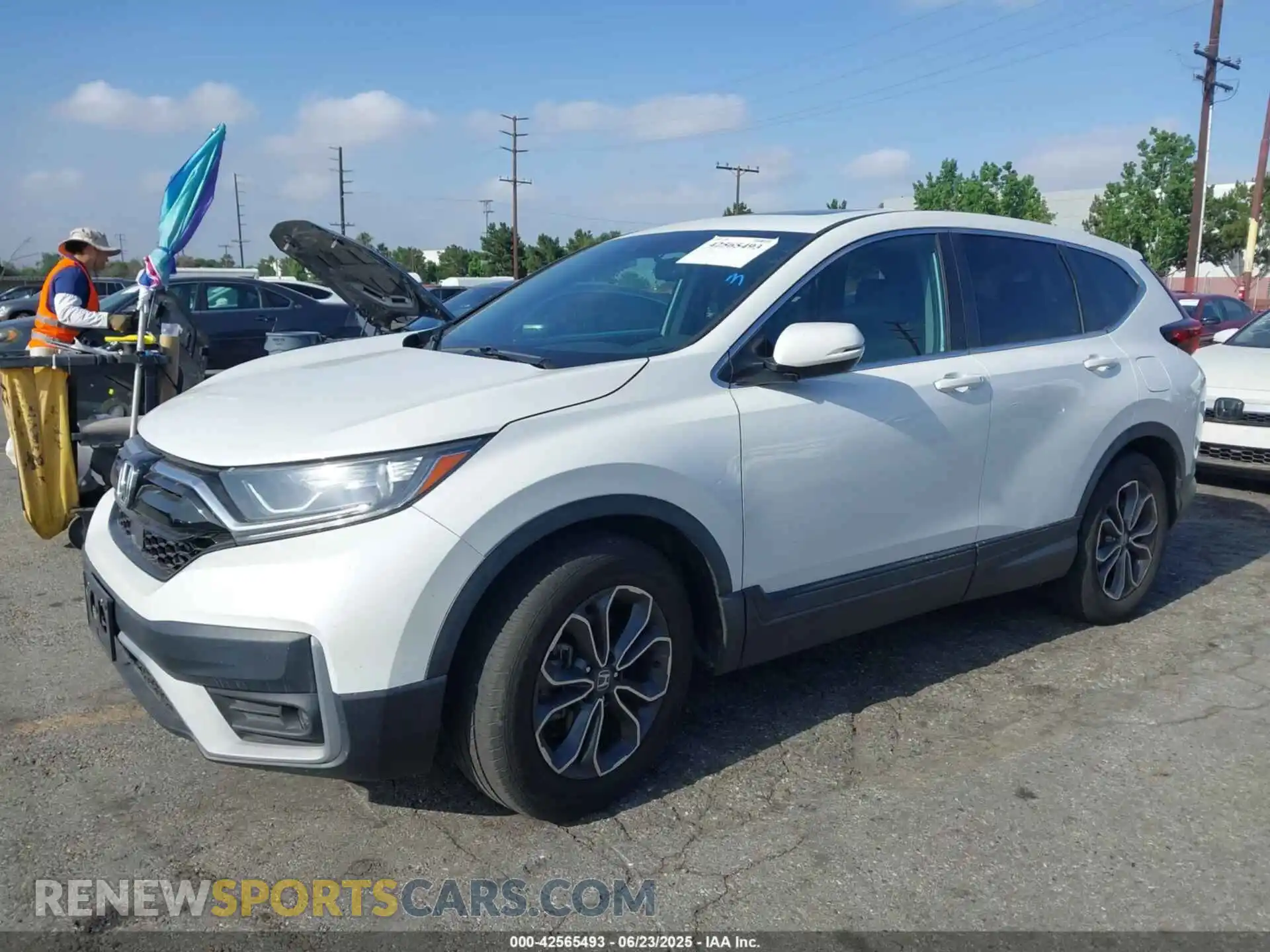 2 Photograph of a damaged car 7FARW1H8XME017793 HONDA CR-V 2021