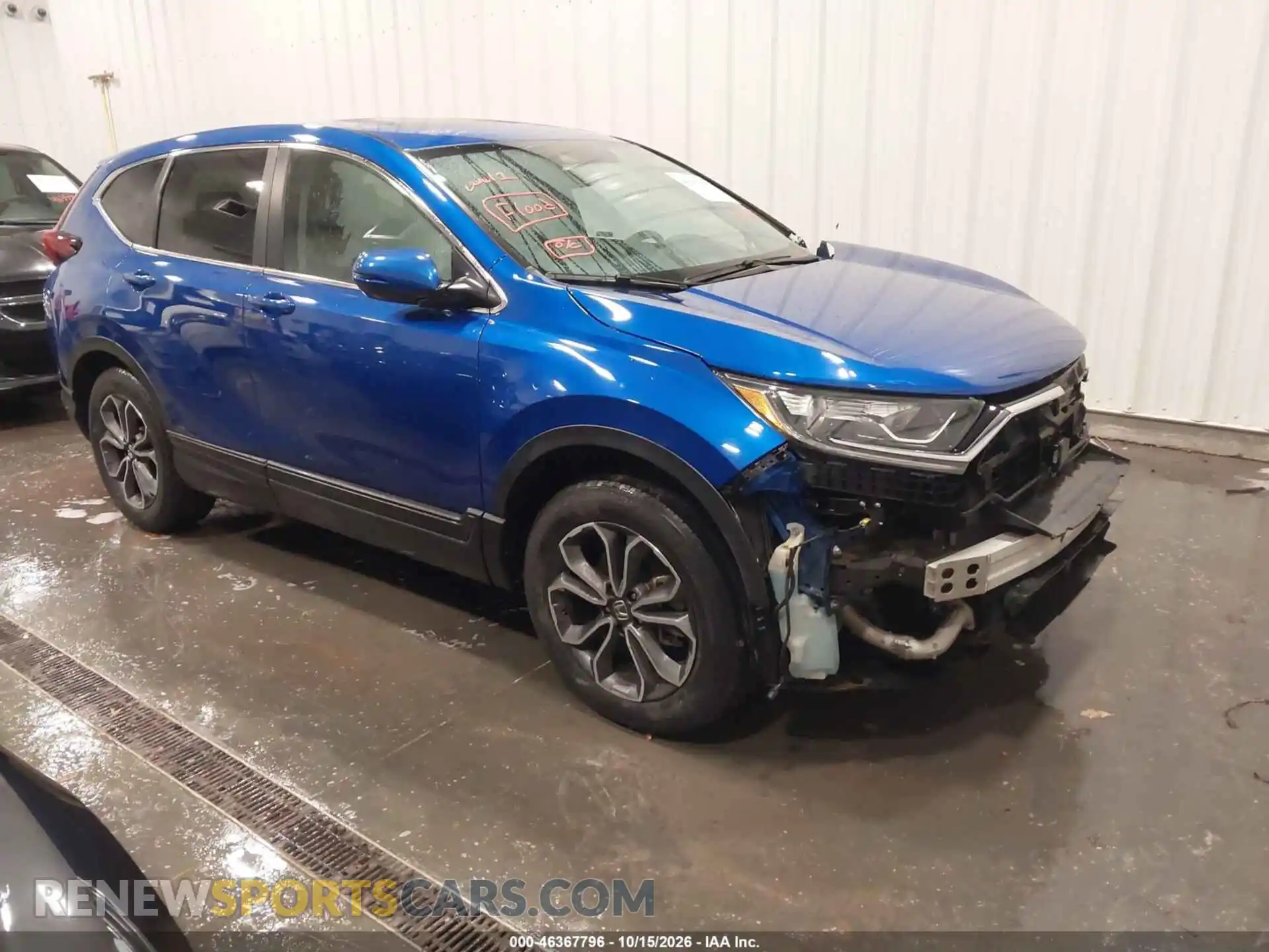 1 Photograph of a damaged car 7FARW2H50ME019774 HONDA CR-V 2021