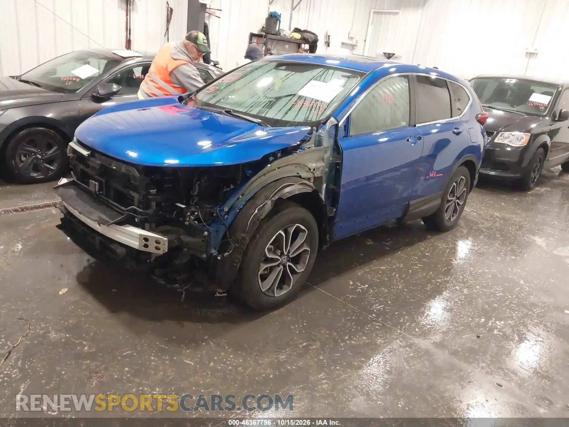 2 Photograph of a damaged car 7FARW2H50ME019774 HONDA CR-V 2021