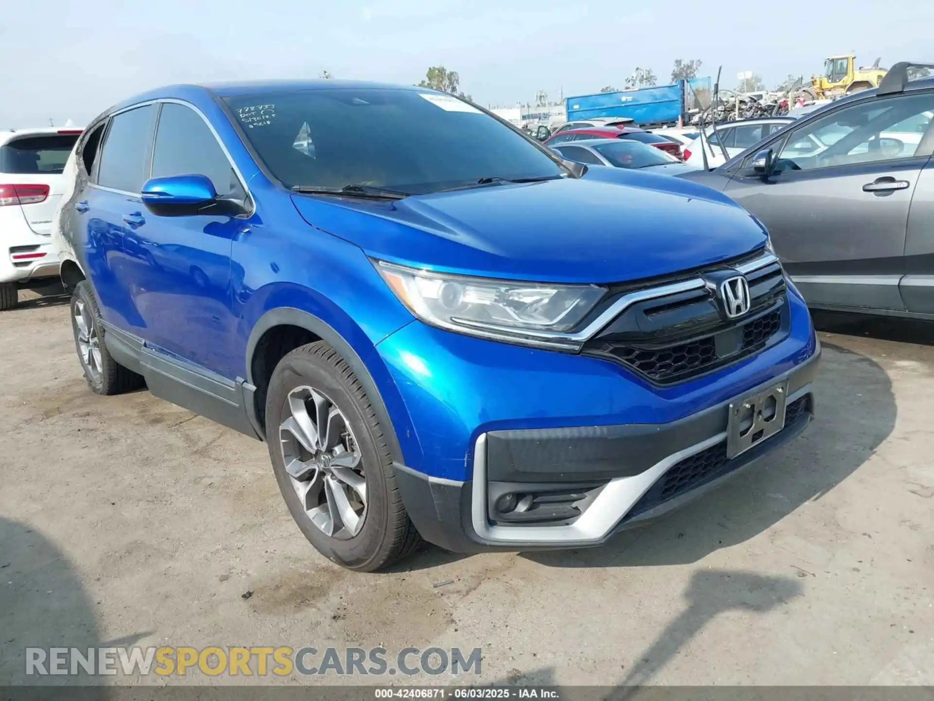 1 Photograph of a damaged car 7FARW2H50ME035831 HONDA CR-V 2021