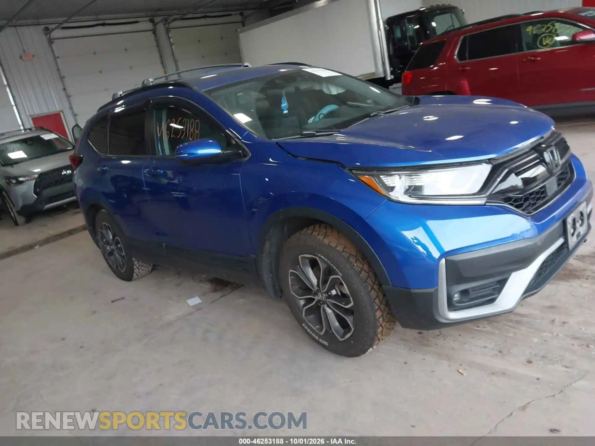 1 Photograph of a damaged car 7FARW2H51ME003597 HONDA CR-V 2021