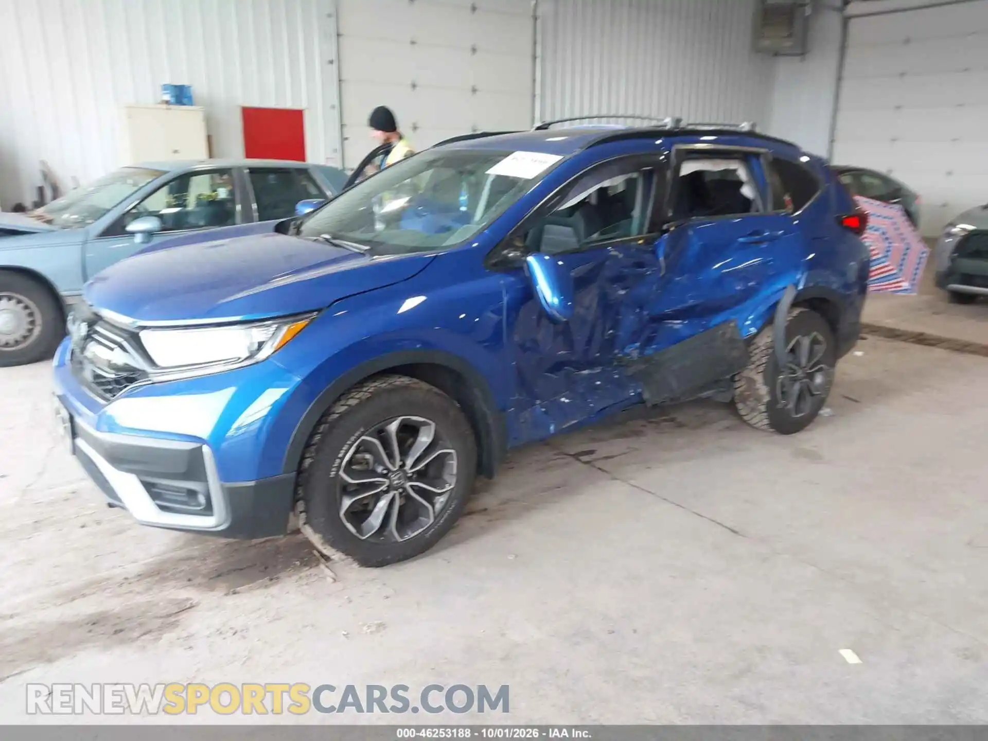 2 Photograph of a damaged car 7FARW2H51ME003597 HONDA CR-V 2021