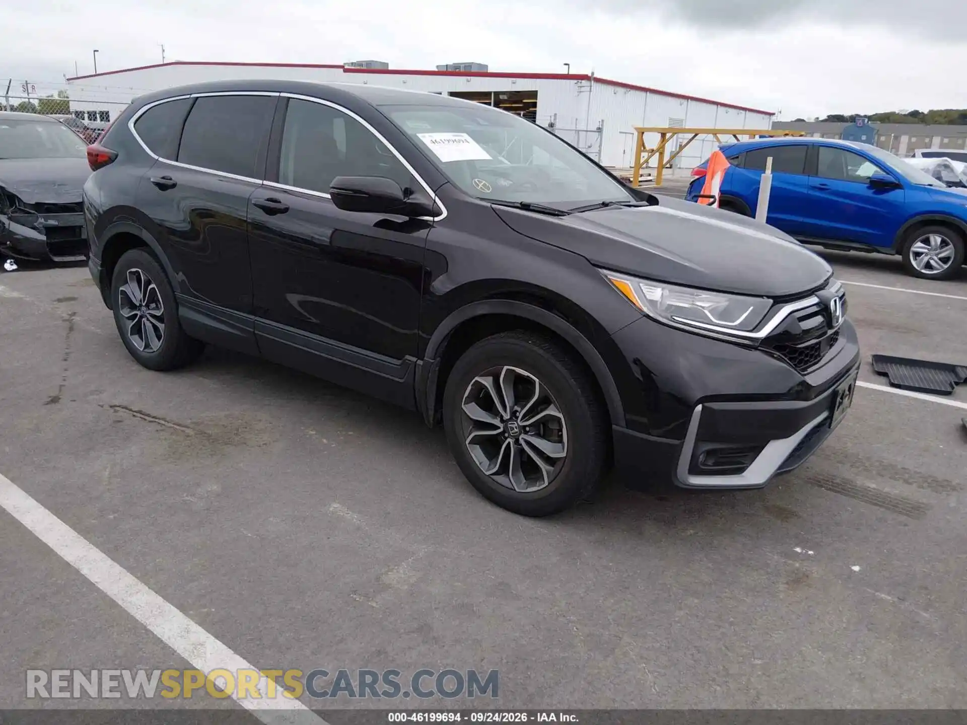 1 Photograph of a damaged car 7FARW2H51ME022411 HONDA CR-V 2021
