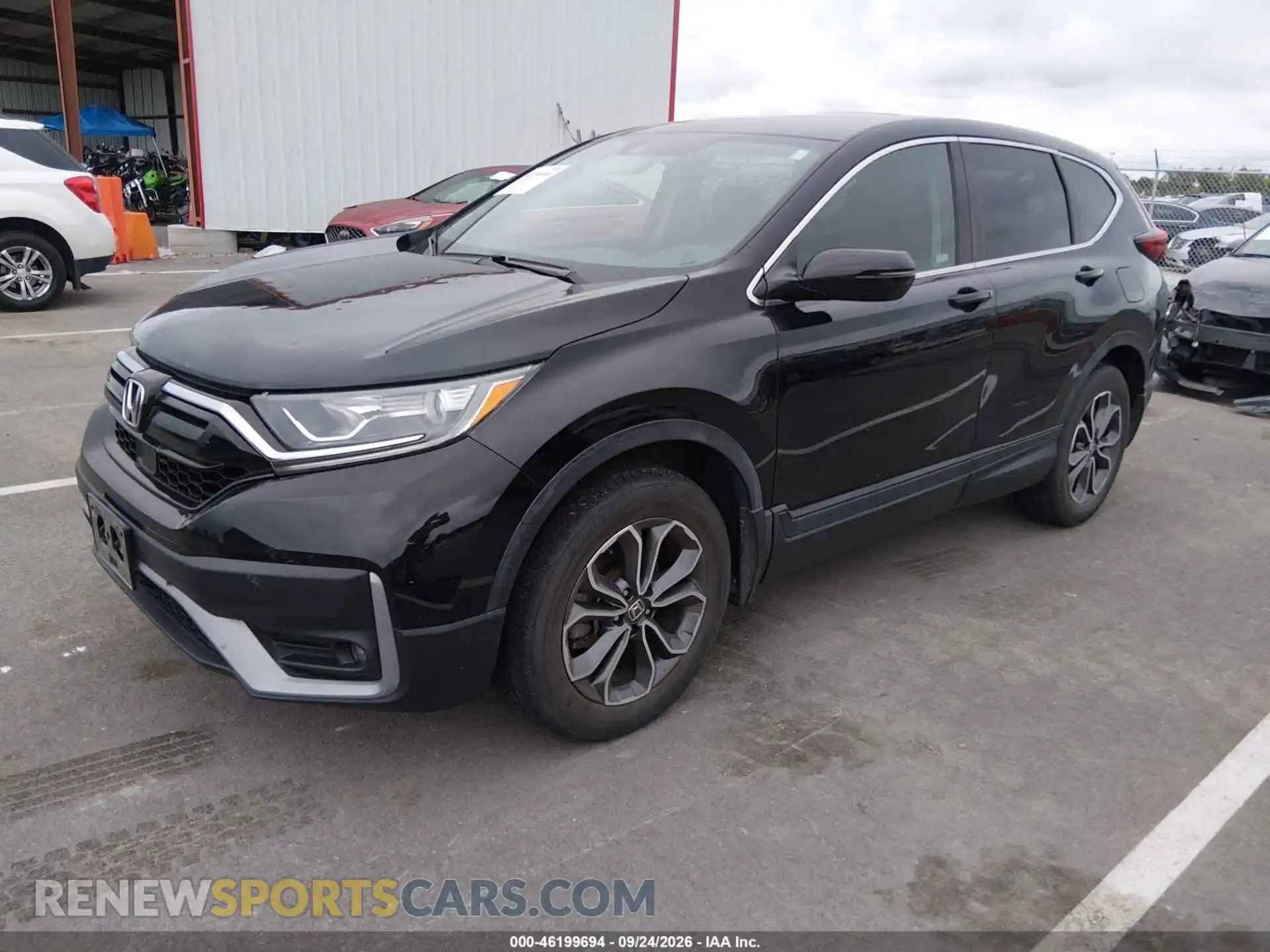 2 Photograph of a damaged car 7FARW2H51ME022411 HONDA CR-V 2021