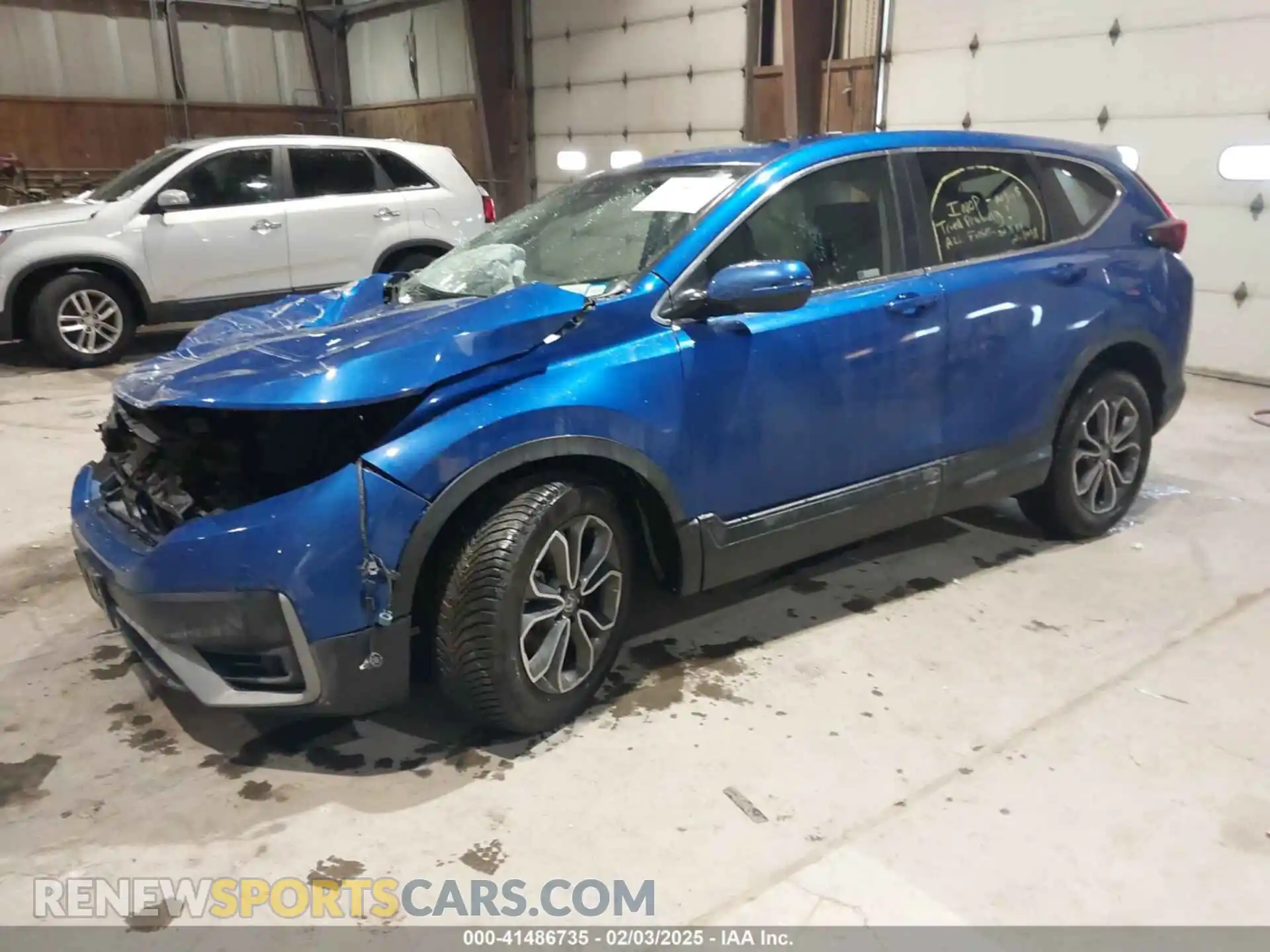 2 Photograph of a damaged car 7FARW2H52ME012616 HONDA CR-V 2021