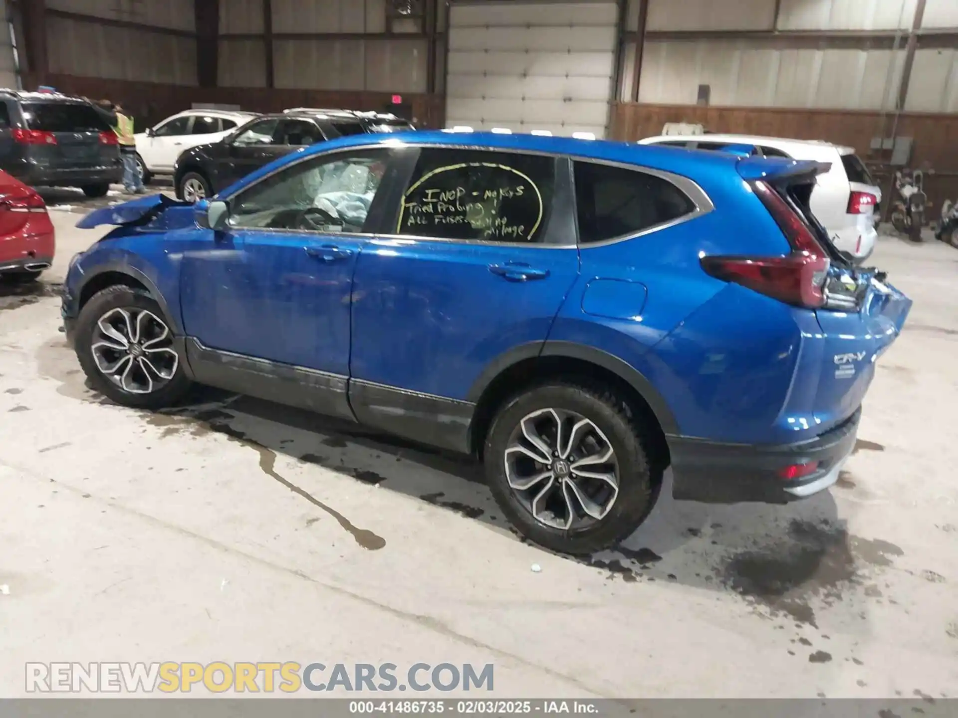 3 Photograph of a damaged car 7FARW2H52ME012616 HONDA CR-V 2021