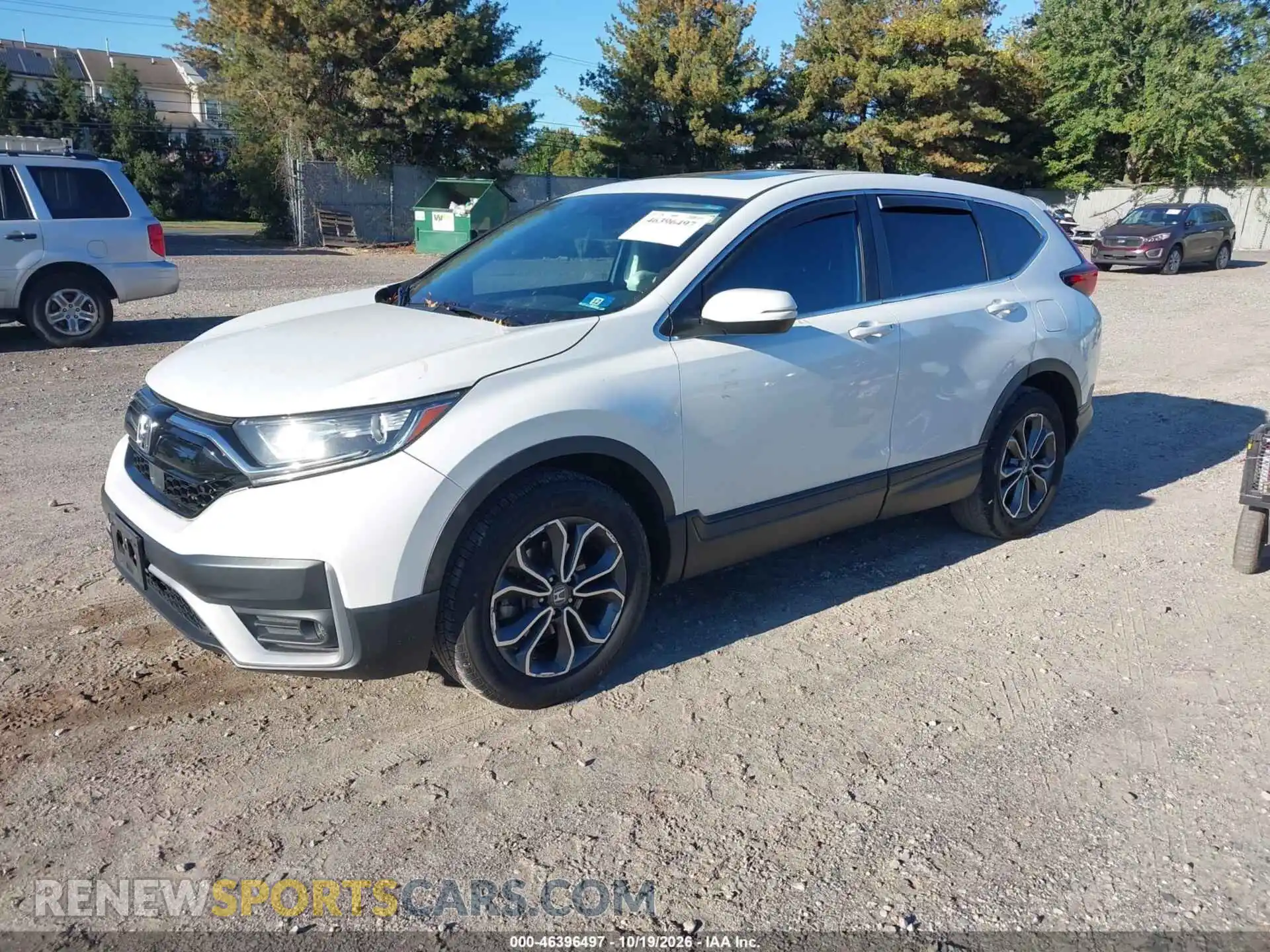 2 Фотография поврежденного автомобиля 7FARW2H53ME001169 HONDA CR-V 2021