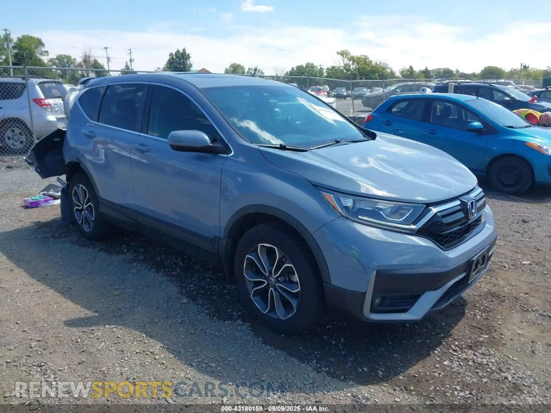 1 Photograph of a damaged car 7FARW2H53ME010521 HONDA CR-V 2021