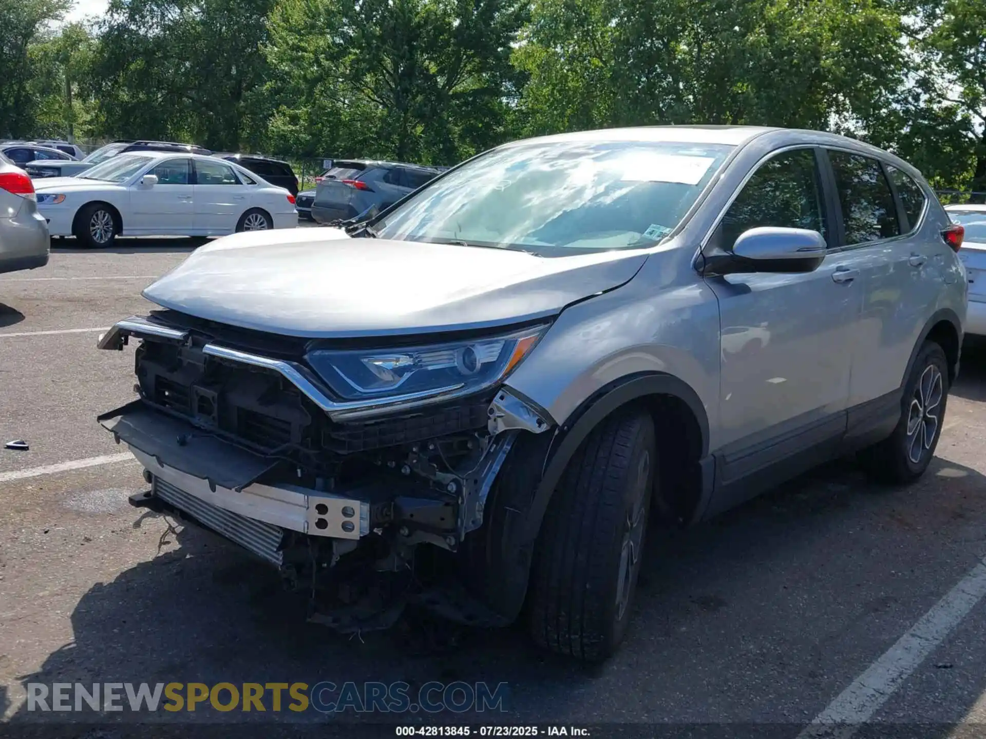 2 Photograph of a damaged car 7FARW2H56ME007922 HONDA CR-V 2021