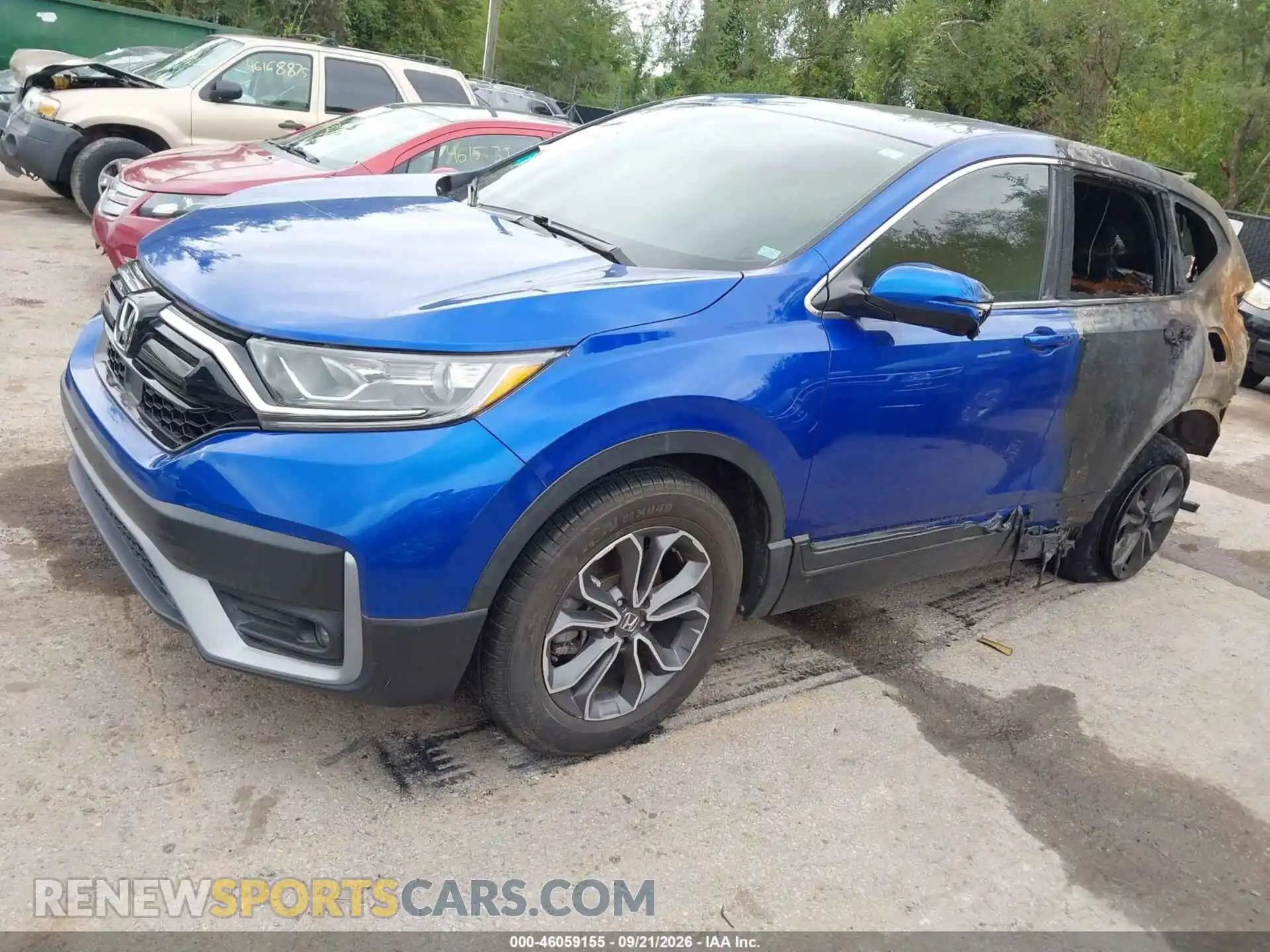 2 Photograph of a damaged car 7FARW2H56ME010187 HONDA CR-V 2021