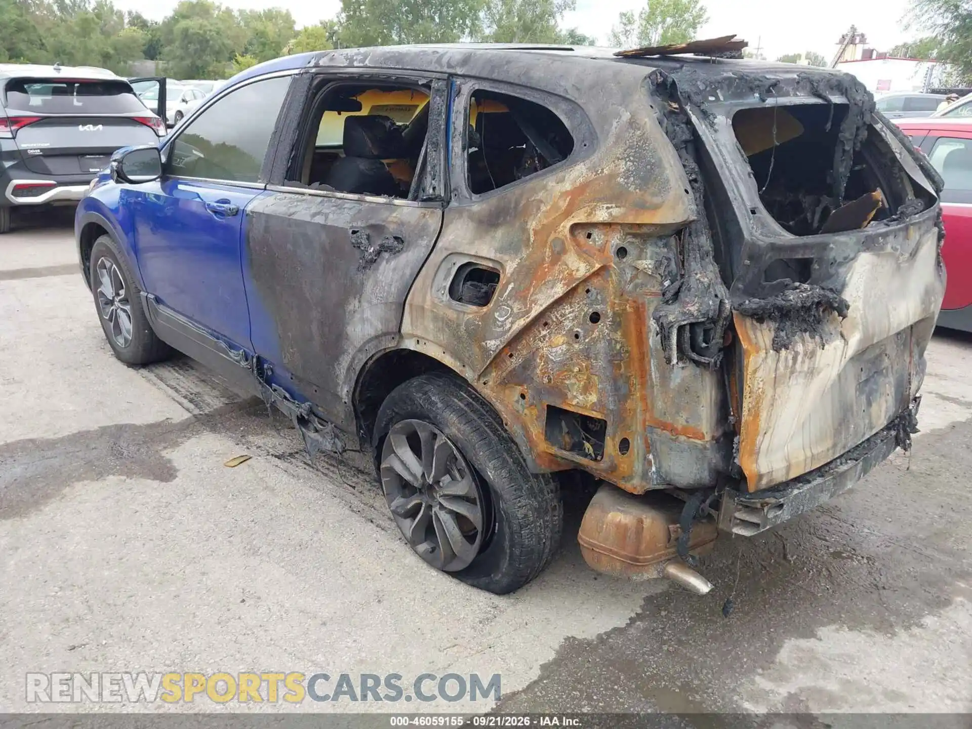 3 Photograph of a damaged car 7FARW2H56ME010187 HONDA CR-V 2021