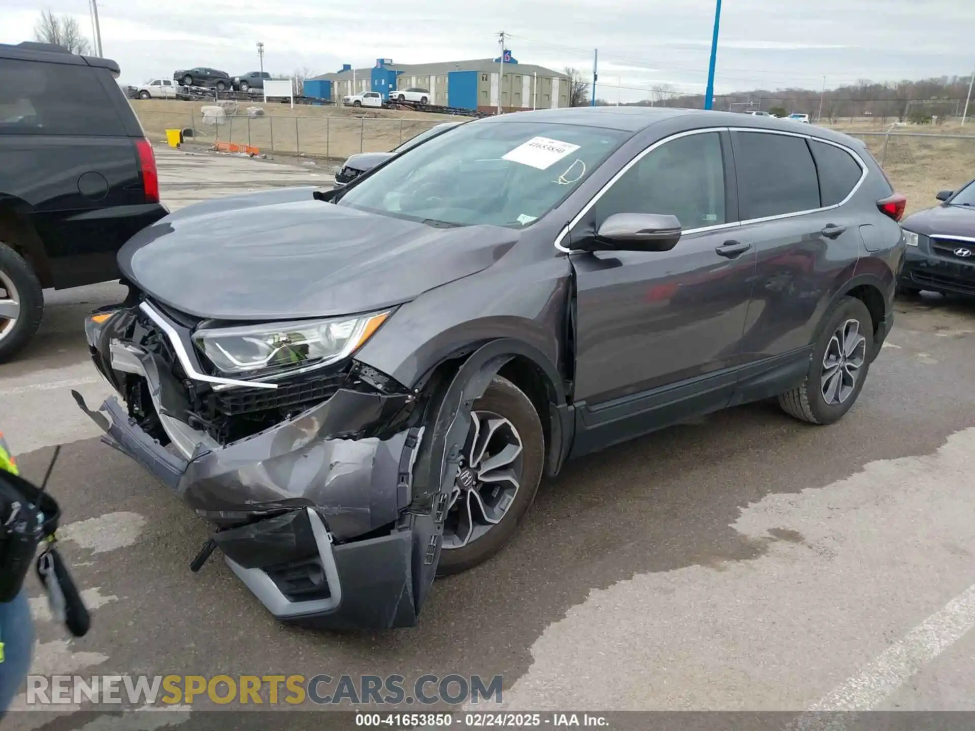 2 Фотография поврежденного автомобиля 7FARW2H56ME017687 HONDA CR-V 2021