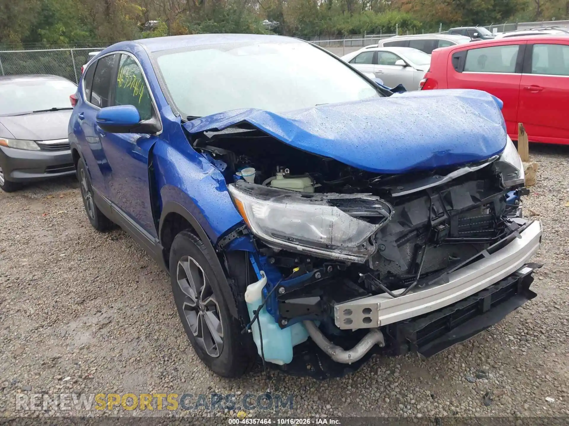 1 Photograph of a damaged car 7FARW2H59ME016940 HONDA CR-V 2021
