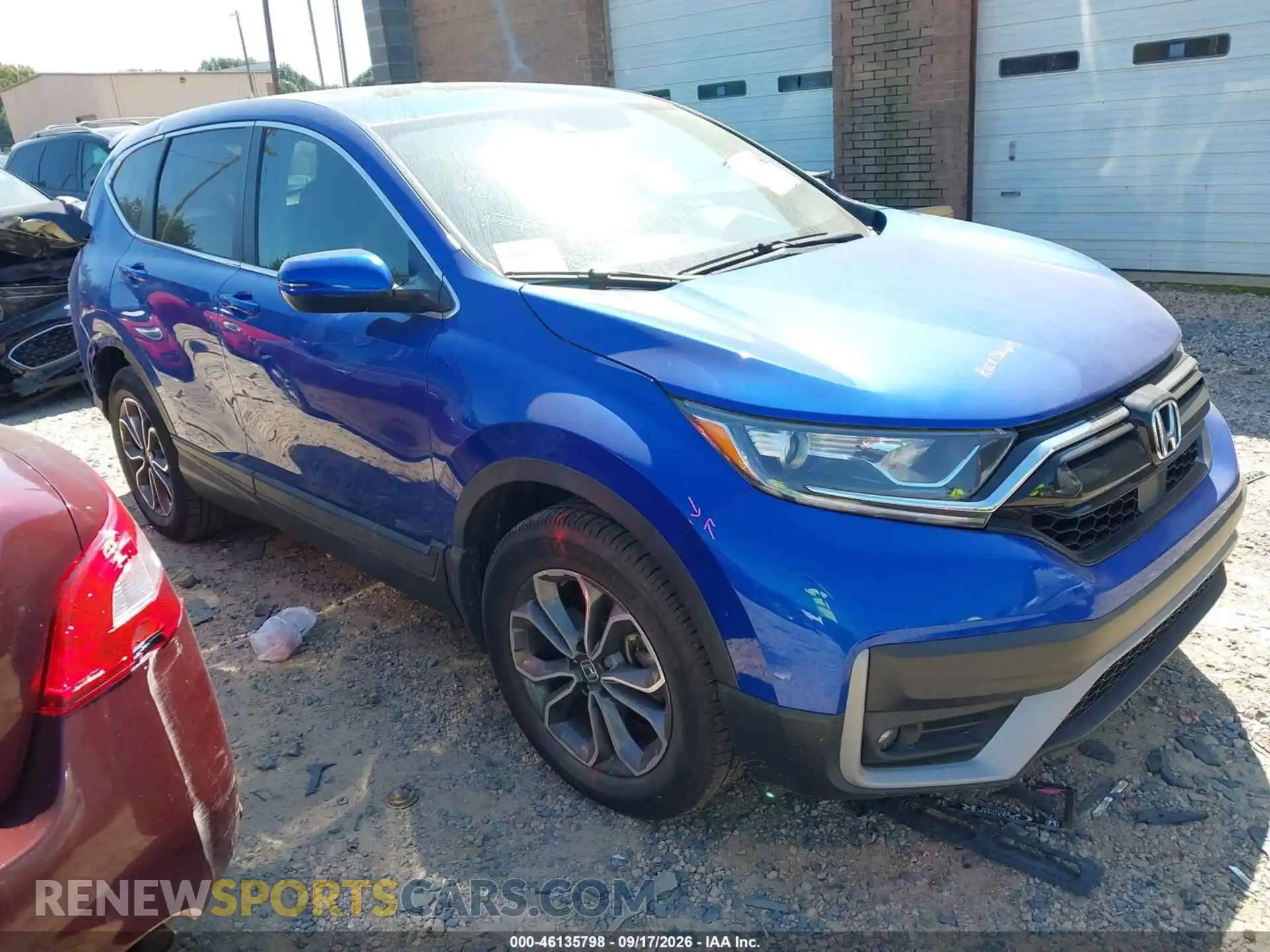 1 Photograph of a damaged car 7FARW2H59ME033091 HONDA CR-V 2021