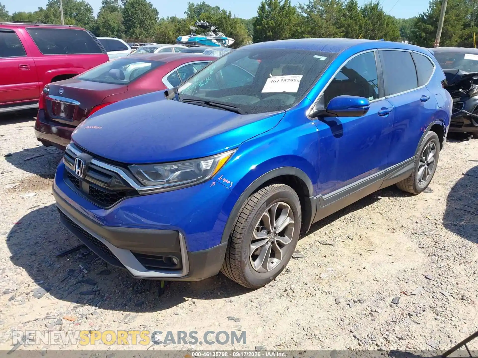 2 Photograph of a damaged car 7FARW2H59ME033091 HONDA CR-V 2021