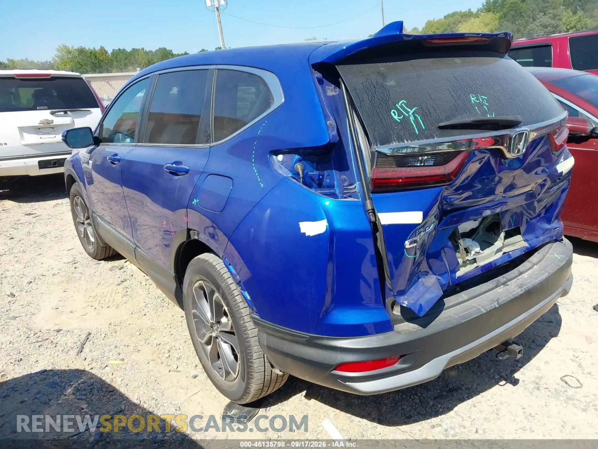 3 Photograph of a damaged car 7FARW2H59ME033091 HONDA CR-V 2021