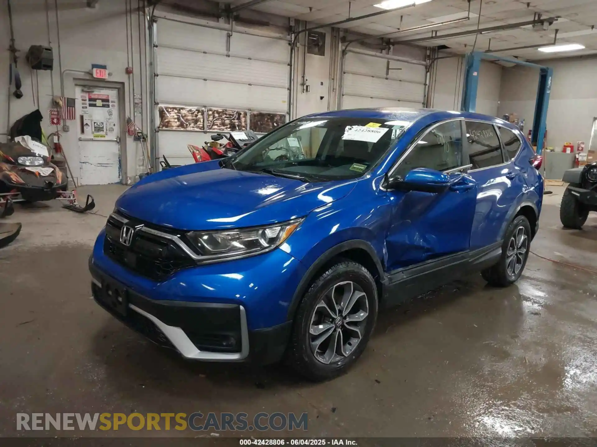 2 Фотография поврежденного автомобиля 7FARW2H5XME002674 HONDA CR-V 2021