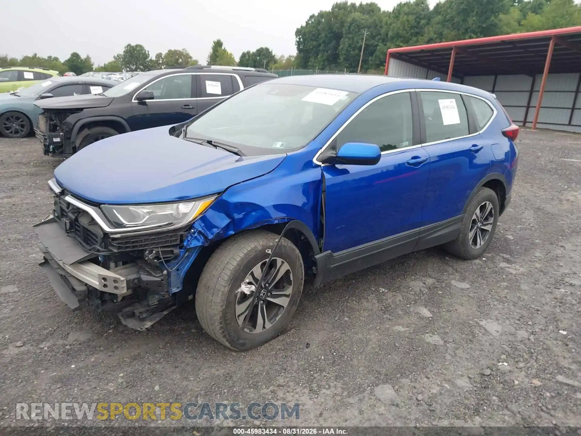 2 Photograph of a damaged car 7FARW2H74ME031279 HONDA CR-V 2021