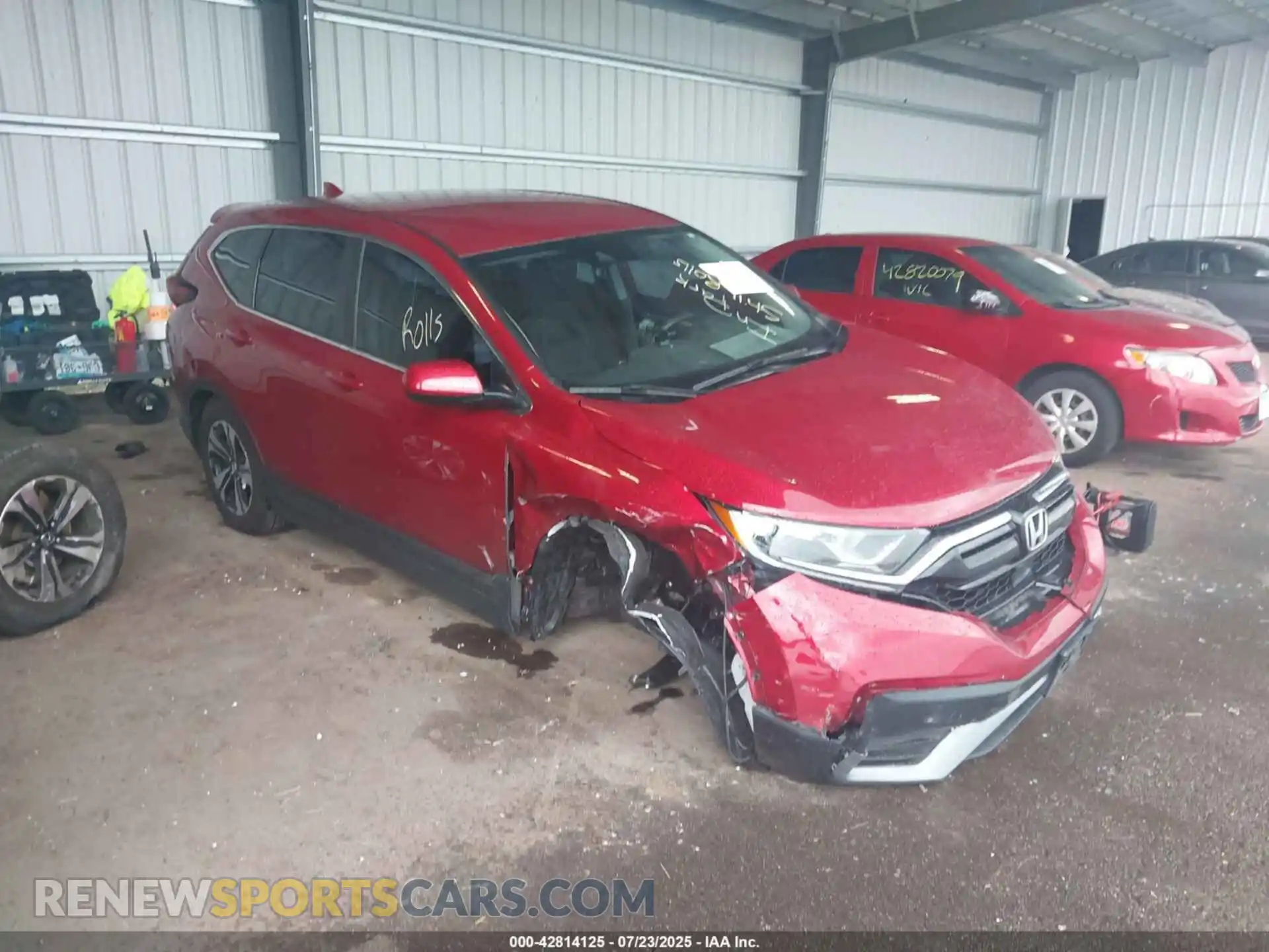 1 Photograph of a damaged car 7FARW2H75ME022896 HONDA CR-V 2021
