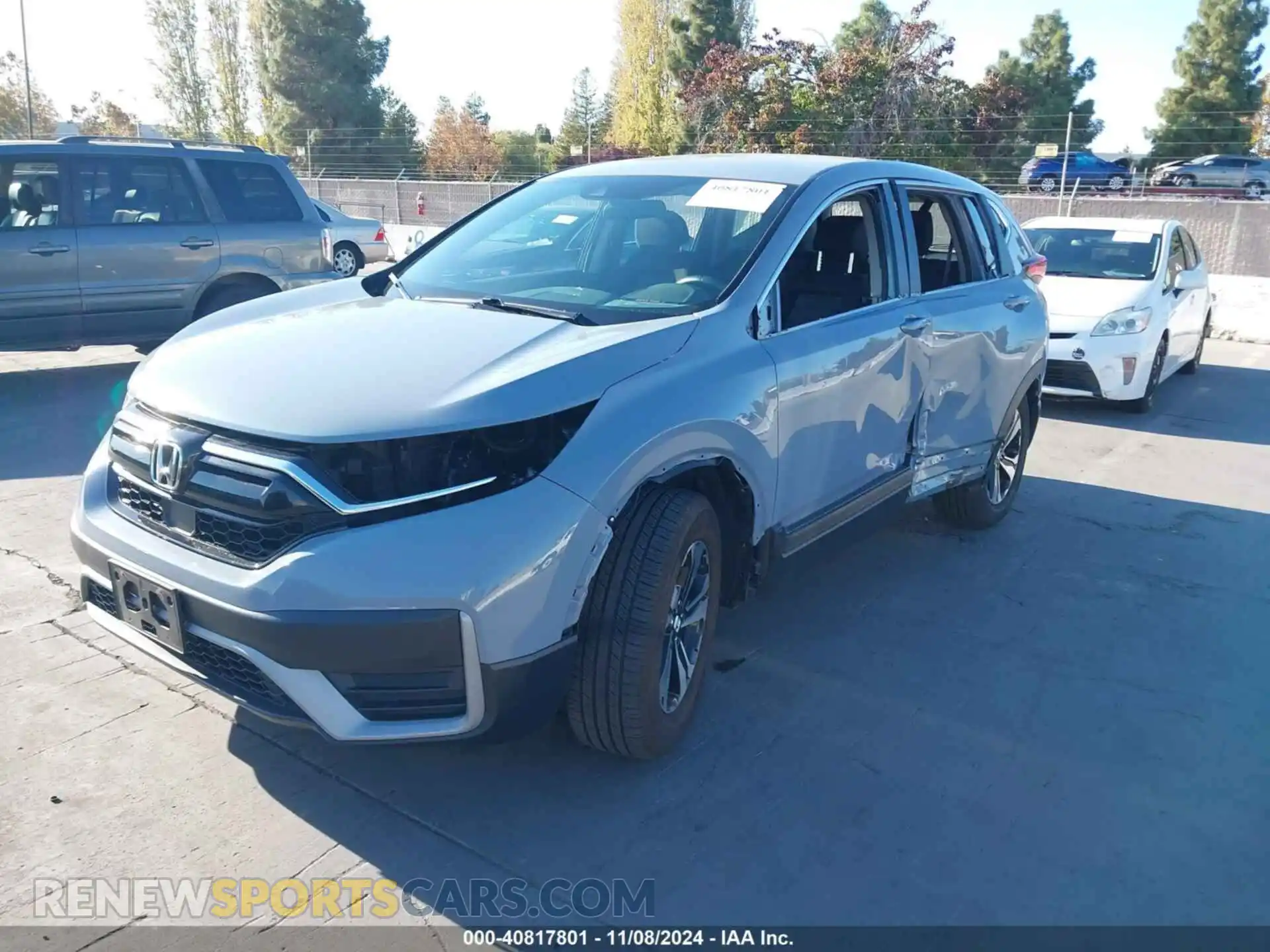 2 Photograph of a damaged car 7FARW2H76ME028688 HONDA CR-V 2021