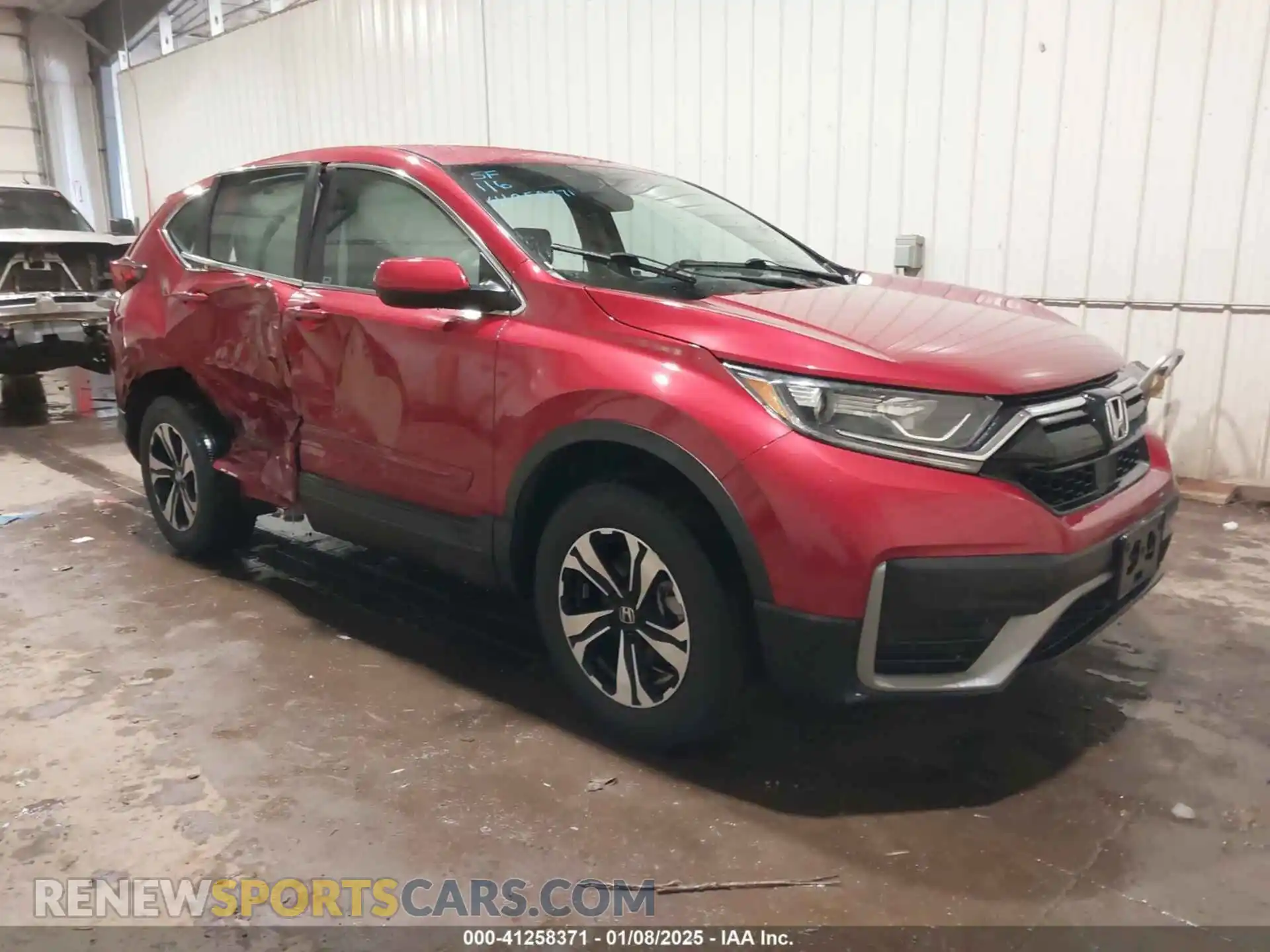 1 Photograph of a damaged car 7FARW2H77ME032314 HONDA CR-V 2021
