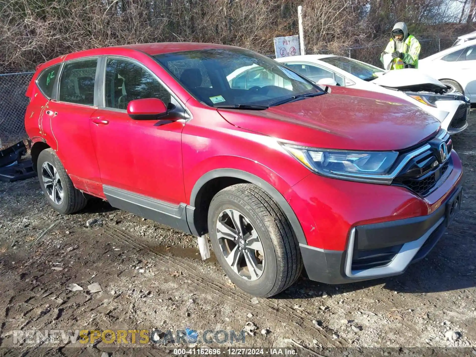 1 Photograph of a damaged car 7FARW2H78ME024769 HONDA CR-V 2021