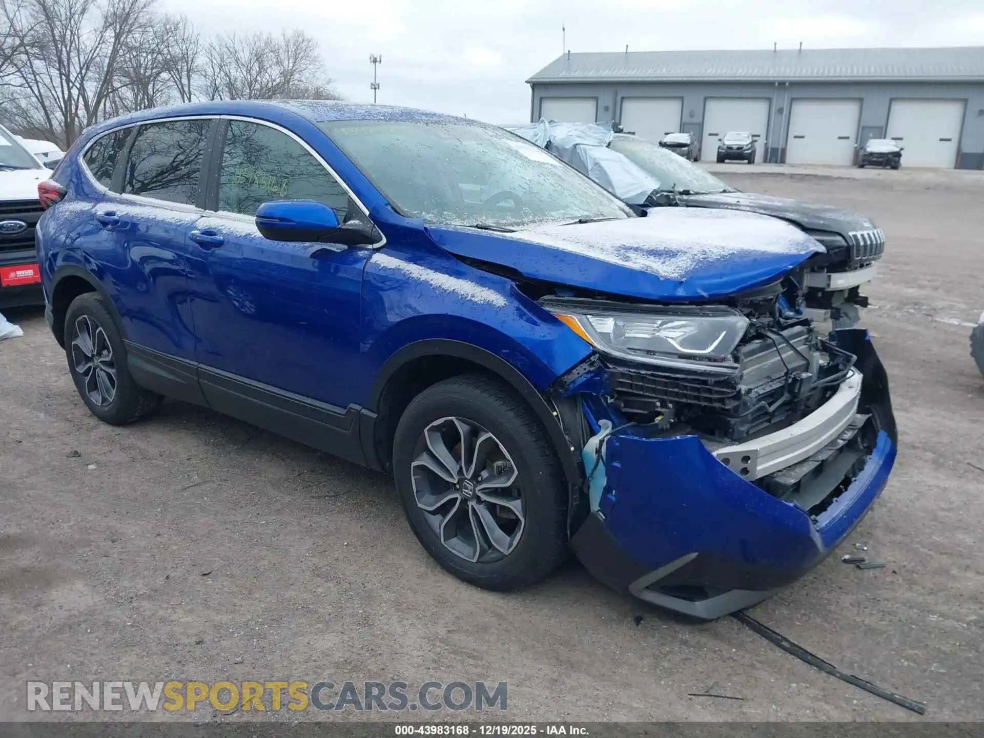 1 Photograph of a damaged car 7FARW2H82ME000668 HONDA CR-V 2021