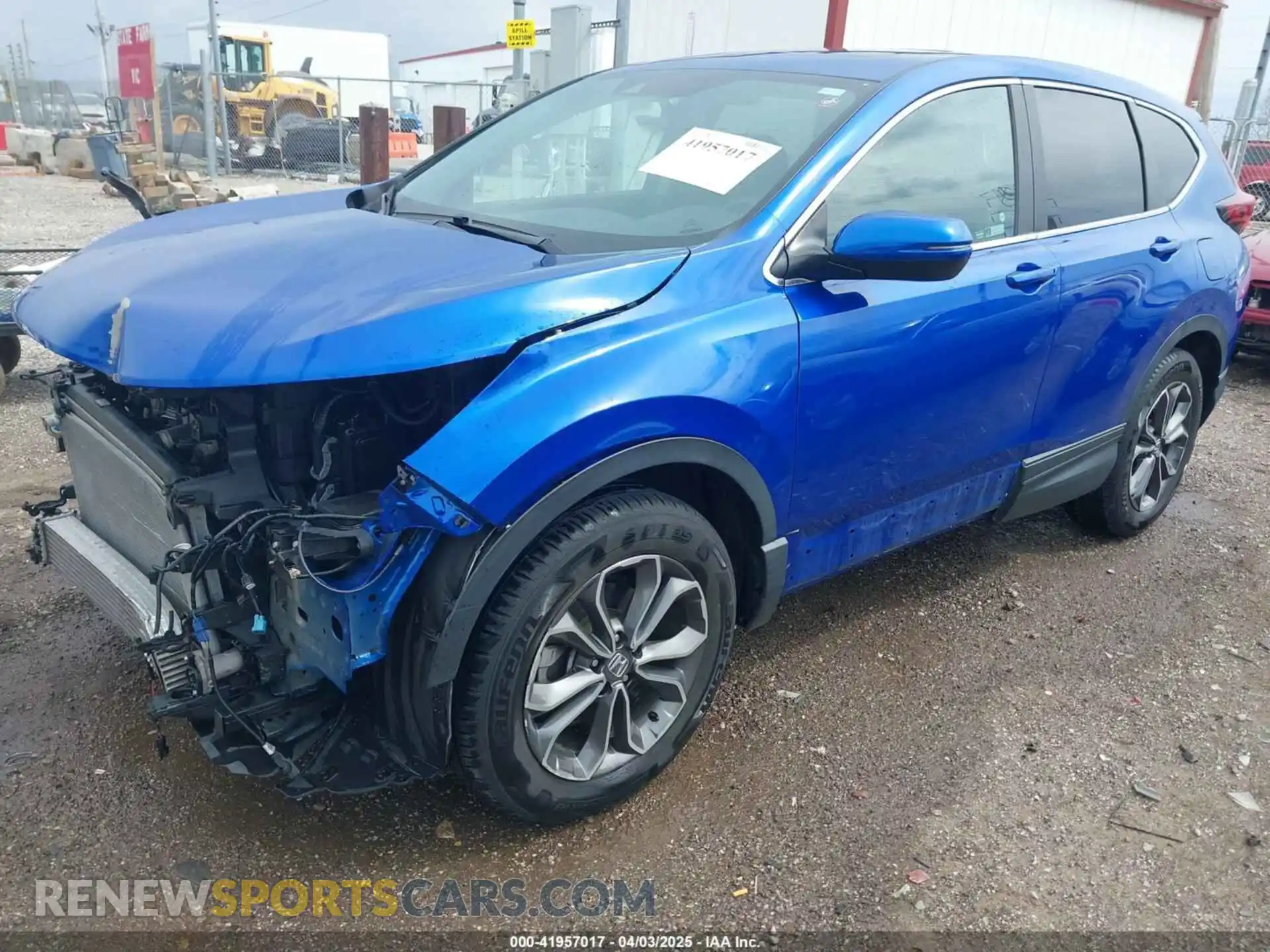 2 Photograph of a damaged car 7FARW2H82ME024307 HONDA CR-V 2021