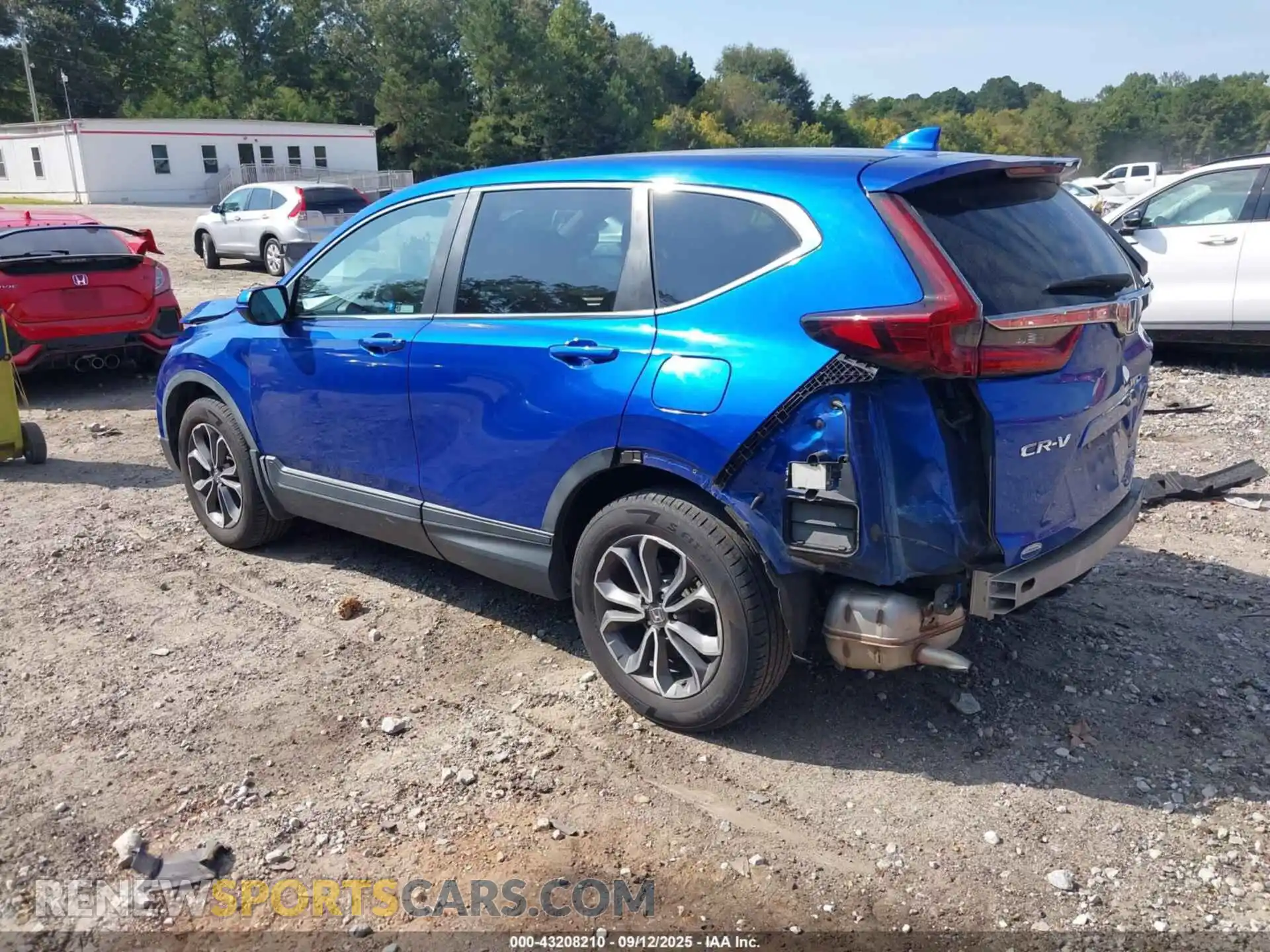 3 Photograph of a damaged car 7FARW2H82ME033041 HONDA CR-V 2021