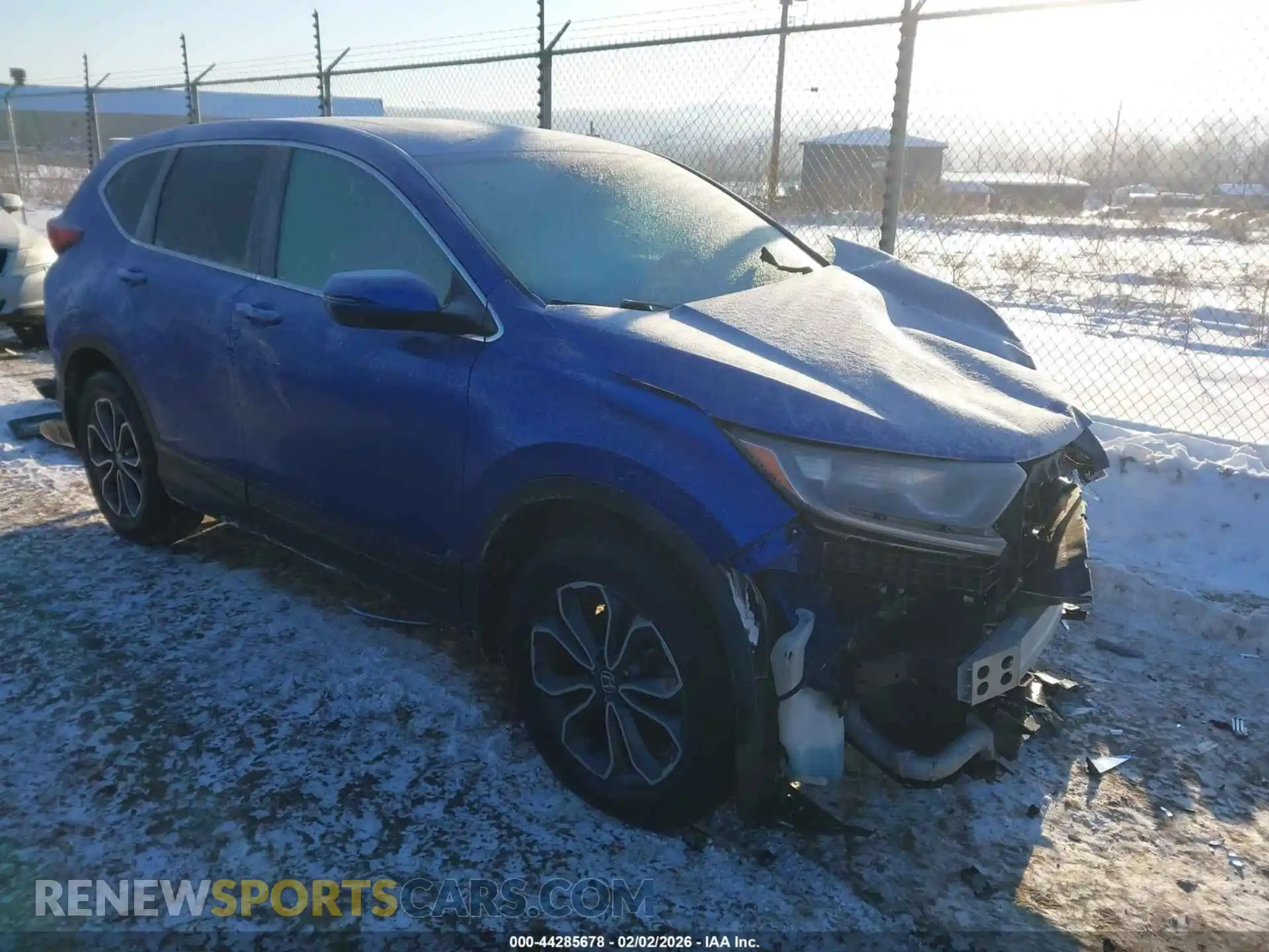 1 Photograph of a damaged car 7FARW2H84ME019125 HONDA CR-V 2021
