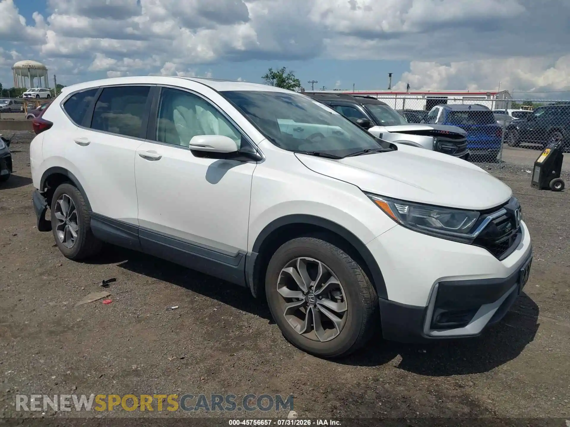1 Photograph of a damaged car 7FARW2H88ME008368 HONDA CR-V 2021