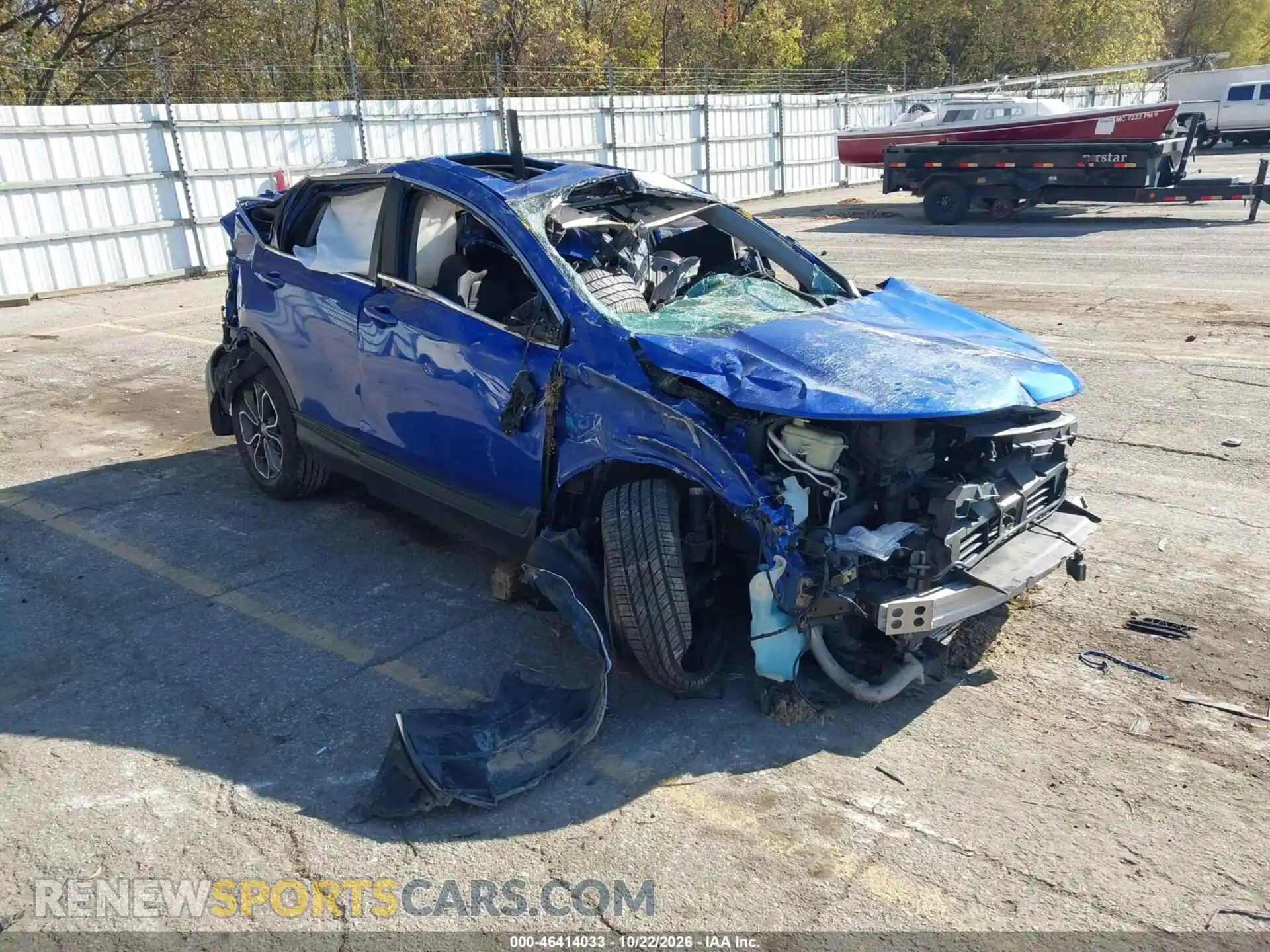 1 Photograph of a damaged car 7FARW2H88ME020259 HONDA CR-V 2021