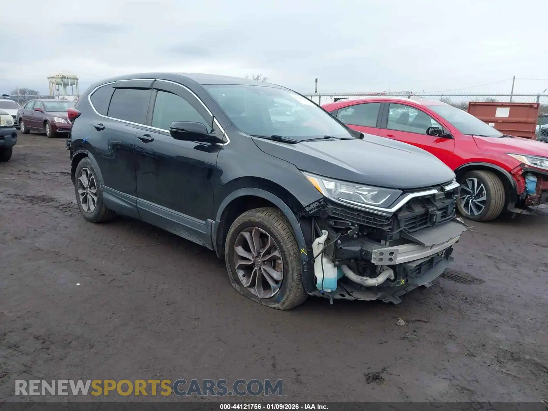 1 Photograph of a damaged car 7FARW2H89ME004099 HONDA CR-V 2021