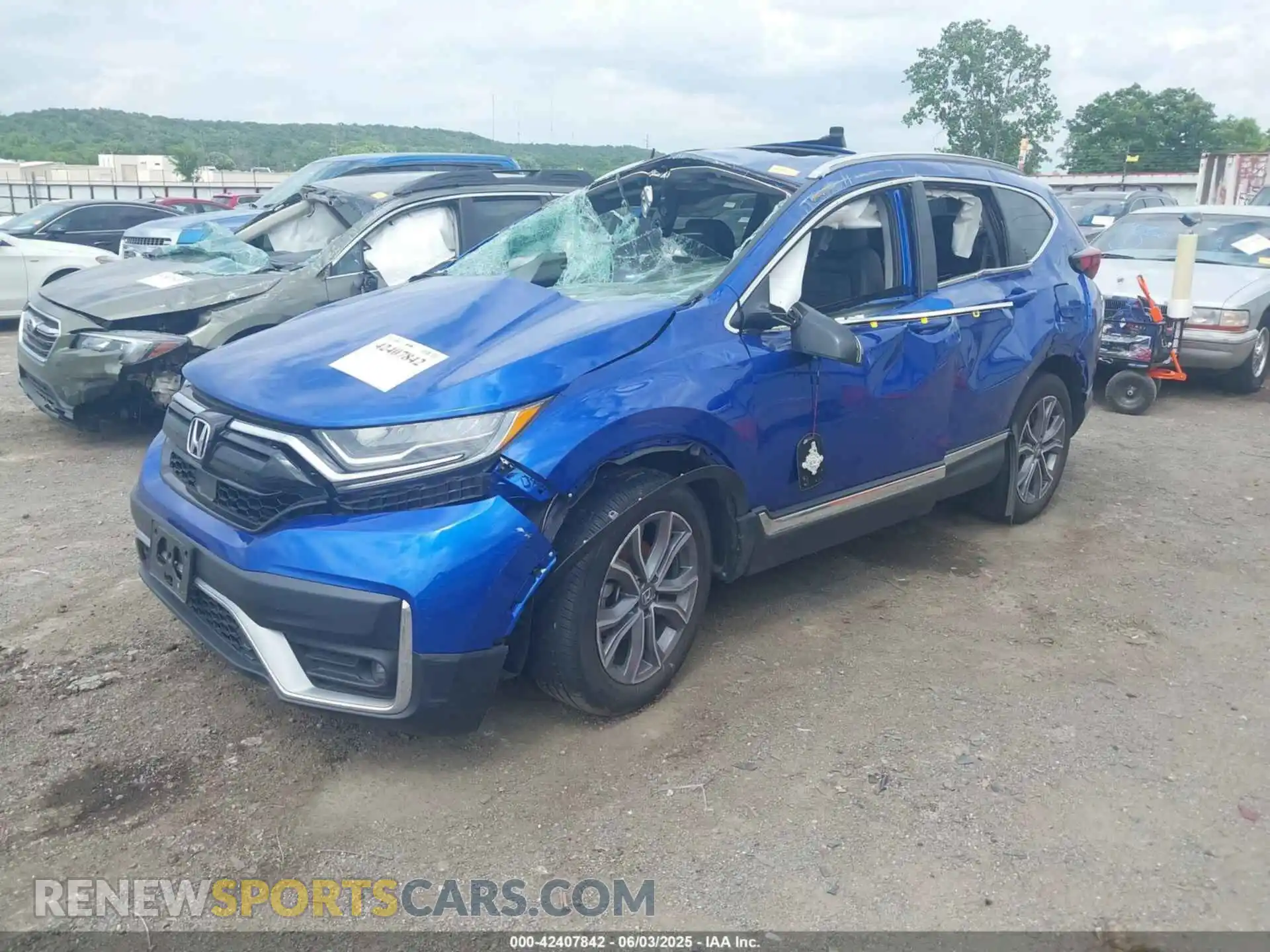 2 Photograph of a damaged car 7FARW2H93ME003460 HONDA CR-V 2021