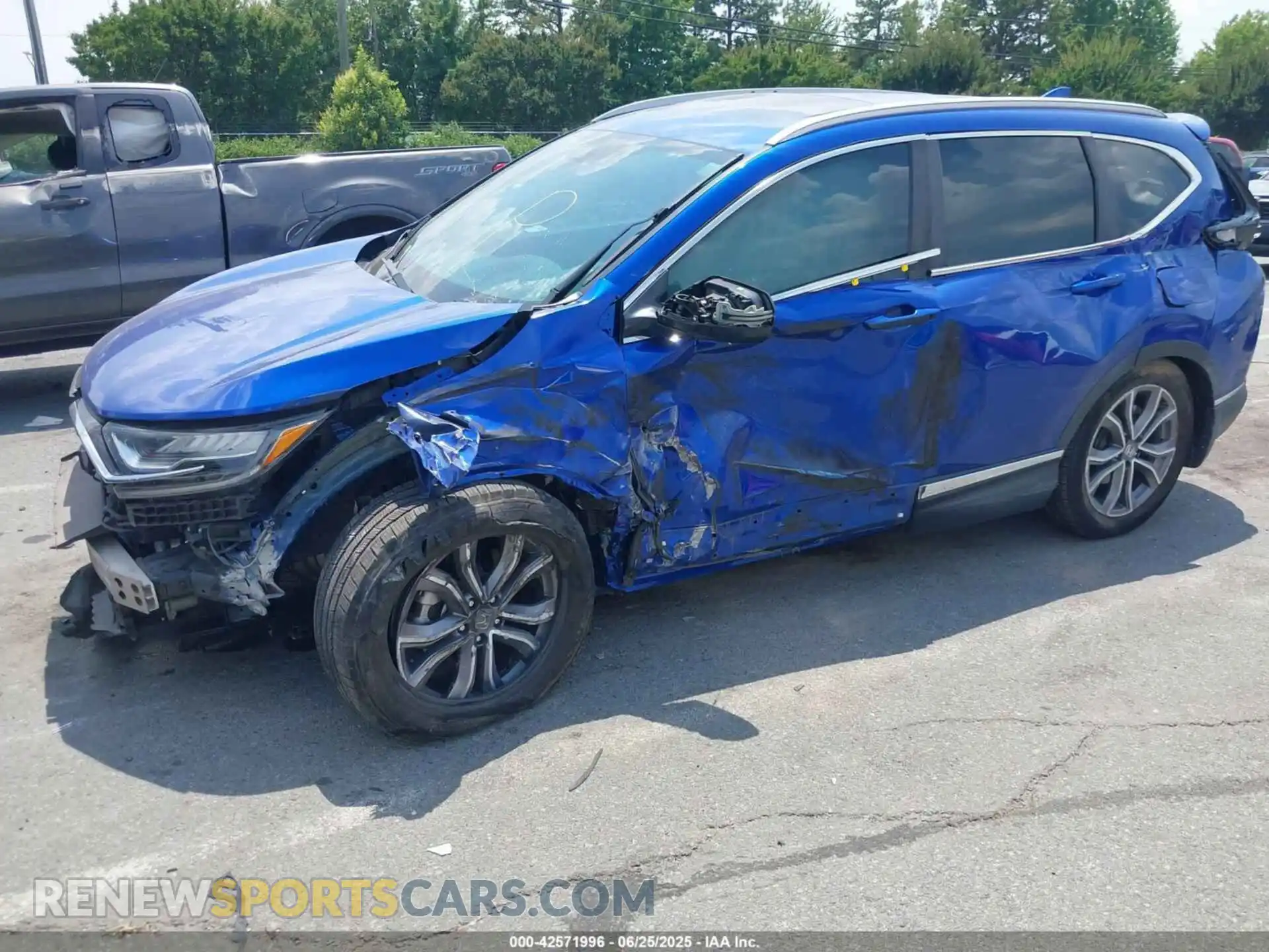 2 Photograph of a damaged car 7FARW2H95ME007641 HONDA CR-V 2021
