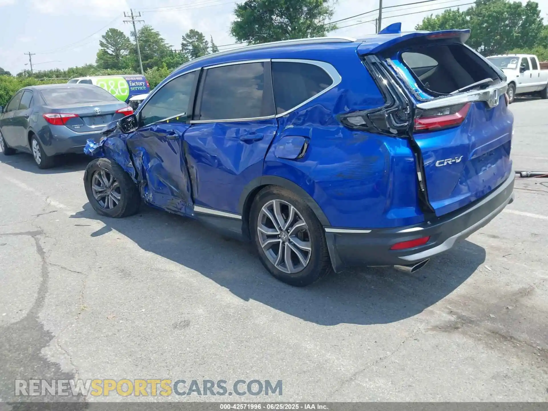 3 Photograph of a damaged car 7FARW2H95ME007641 HONDA CR-V 2021