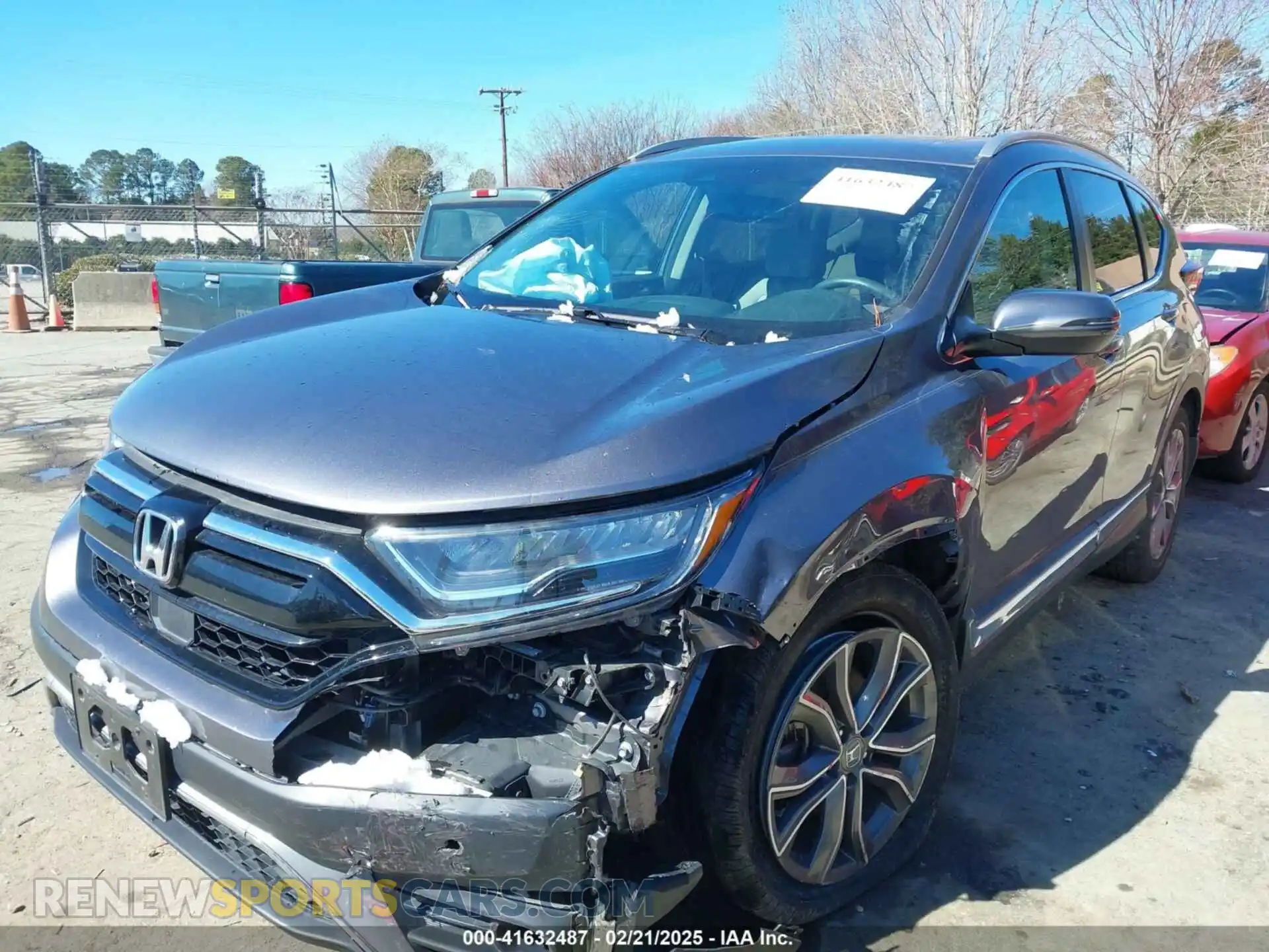 2 Photograph of a damaged car 7FARW2H9XME012480 HONDA CR-V 2021