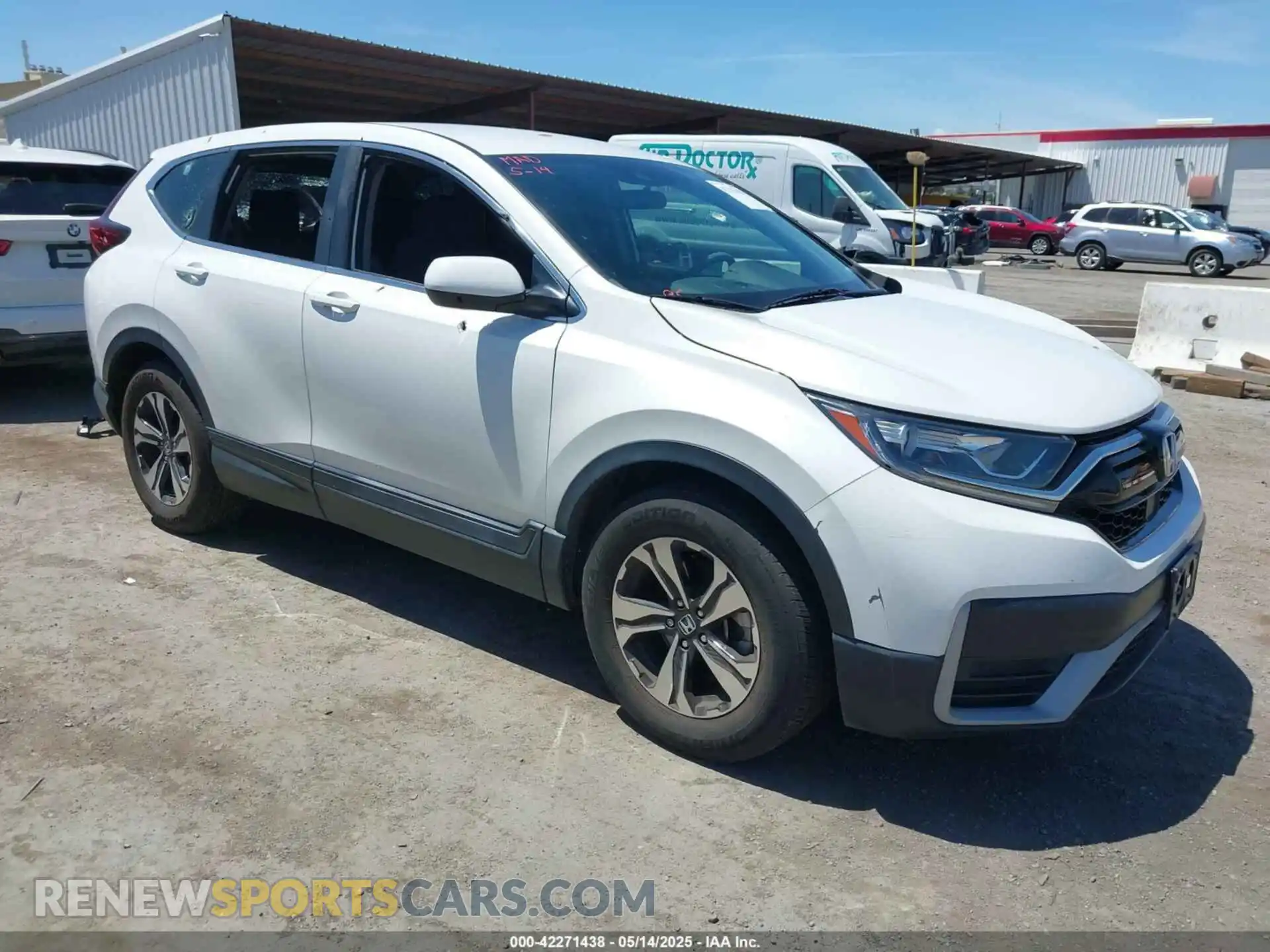 1 Photograph of a damaged car 2HKRW1H72NH401444 HONDA CR-V 2022