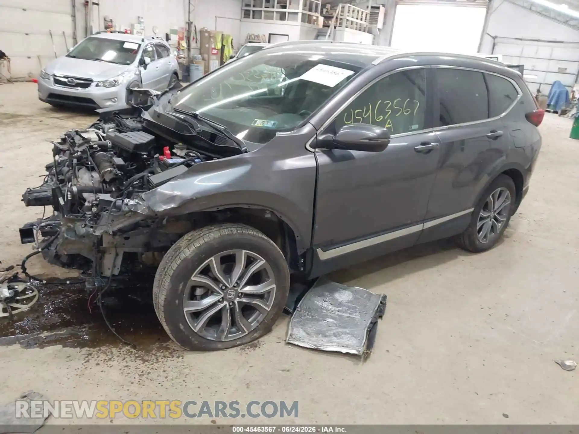 2 Фотография поврежденного автомобиля 2HKRW2H96NH653298 HONDA CR-V 2022