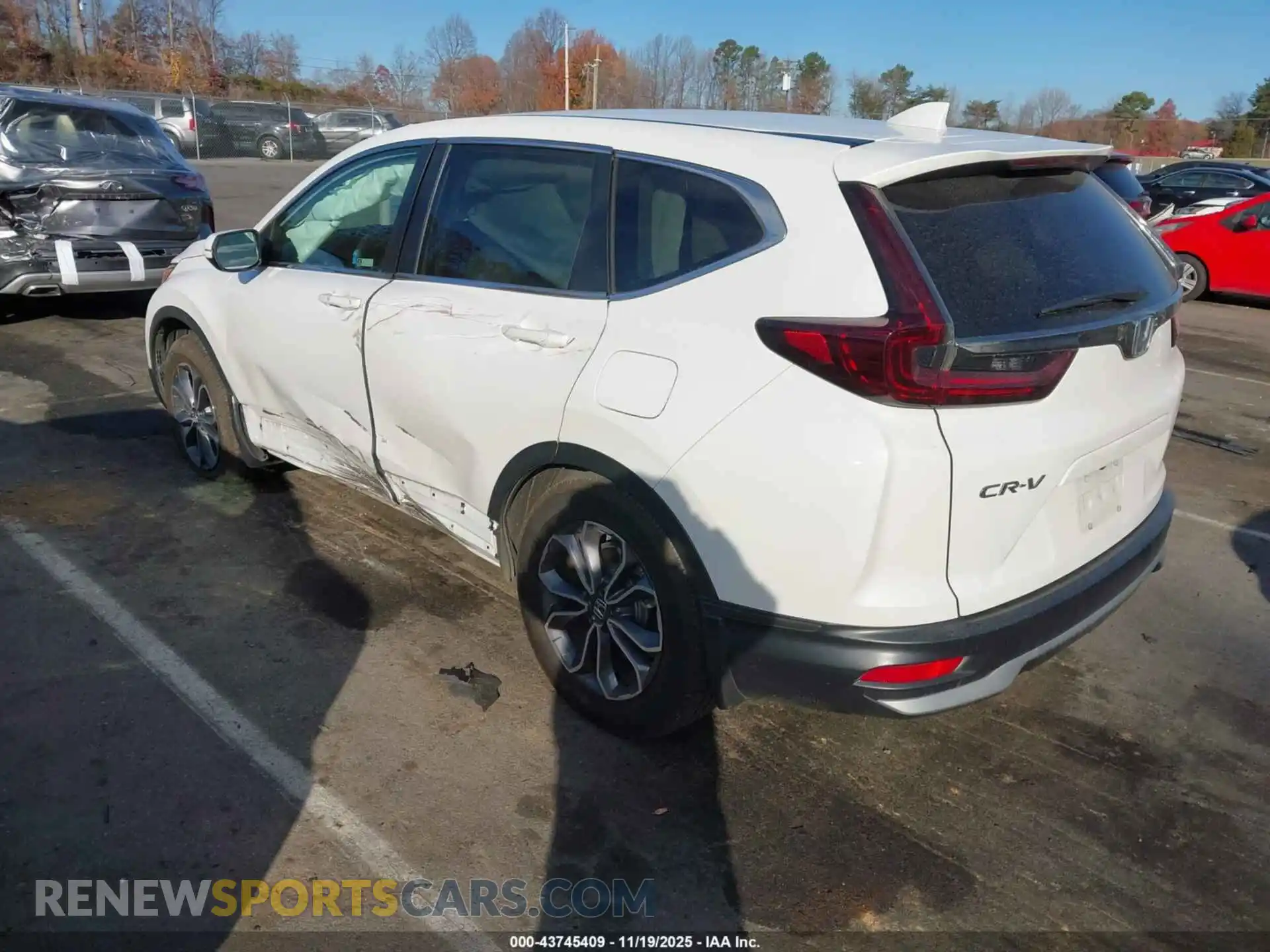 3 Photograph of a damaged car 5J6RW1H80NA016992 HONDA CR-V 2022