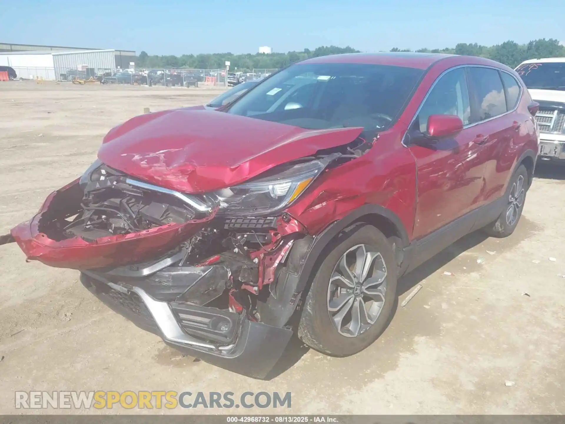 2 Photograph of a damaged car 5J6RW2H59NA016758 HONDA CR-V 2022