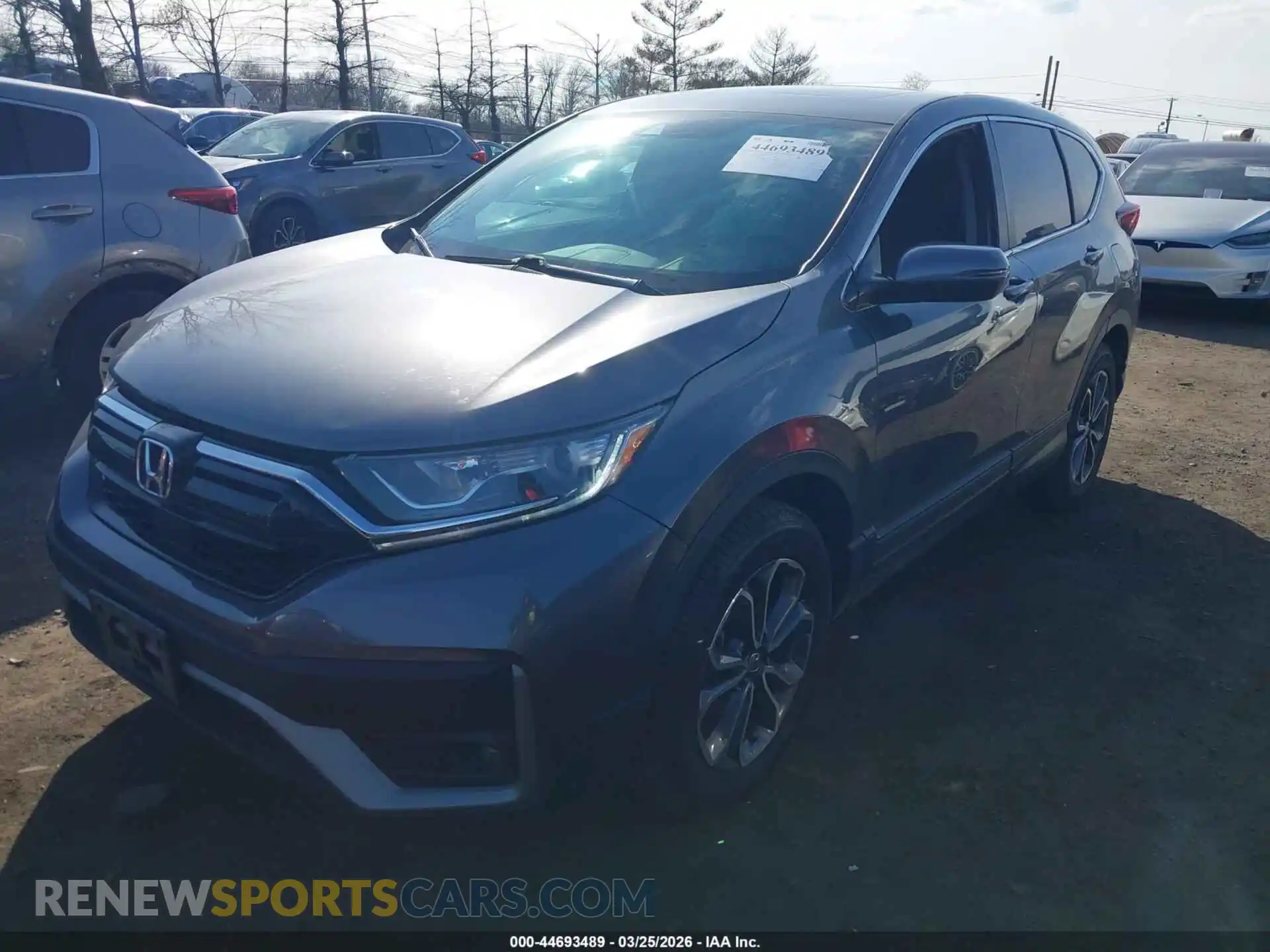 2 Photograph of a damaged car 5J6RW2H5XNA016123 HONDA CR-V 2022