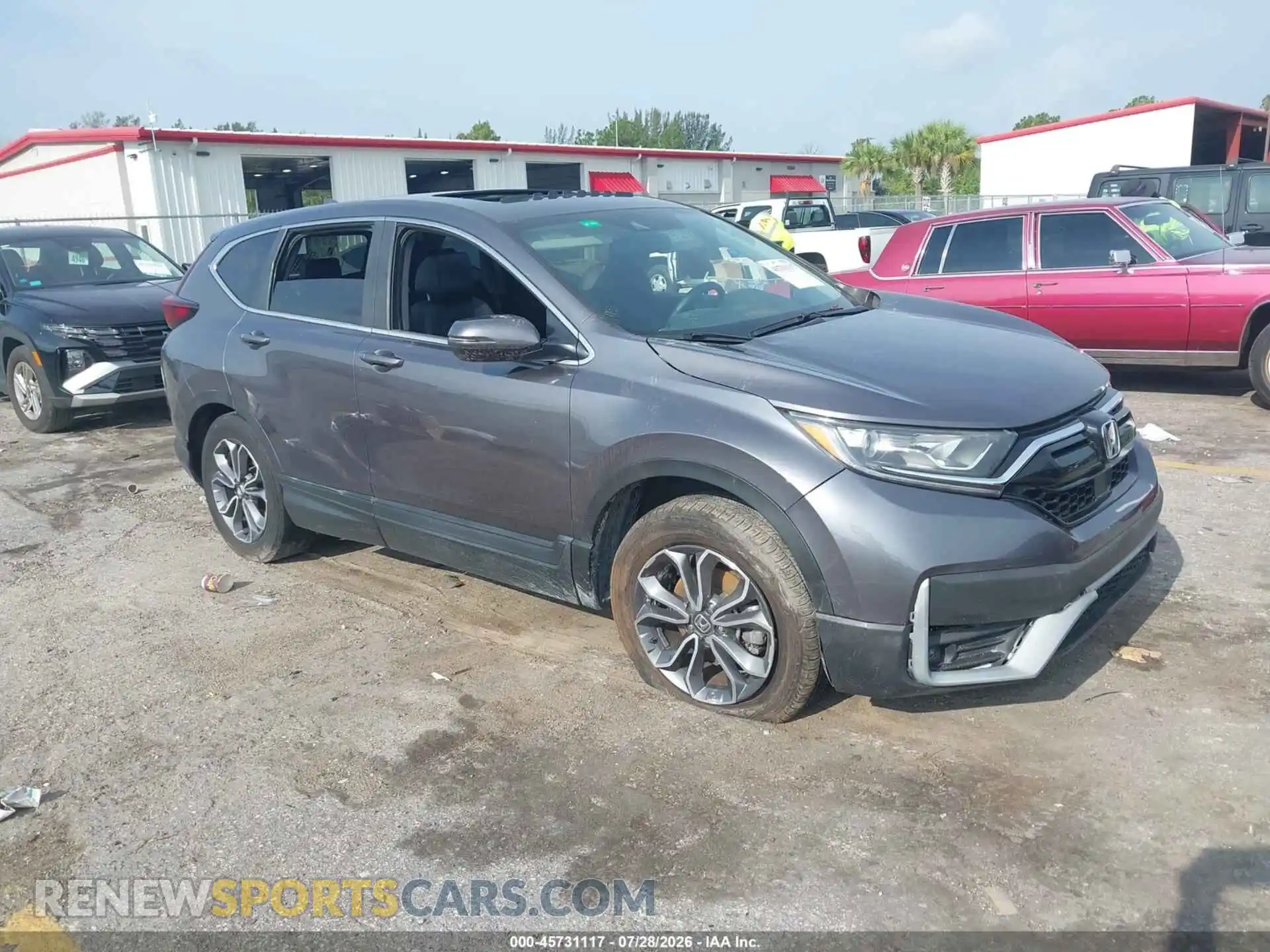 1 Photograph of a damaged car 5J6RW2H81NA003531 HONDA CR-V 2022